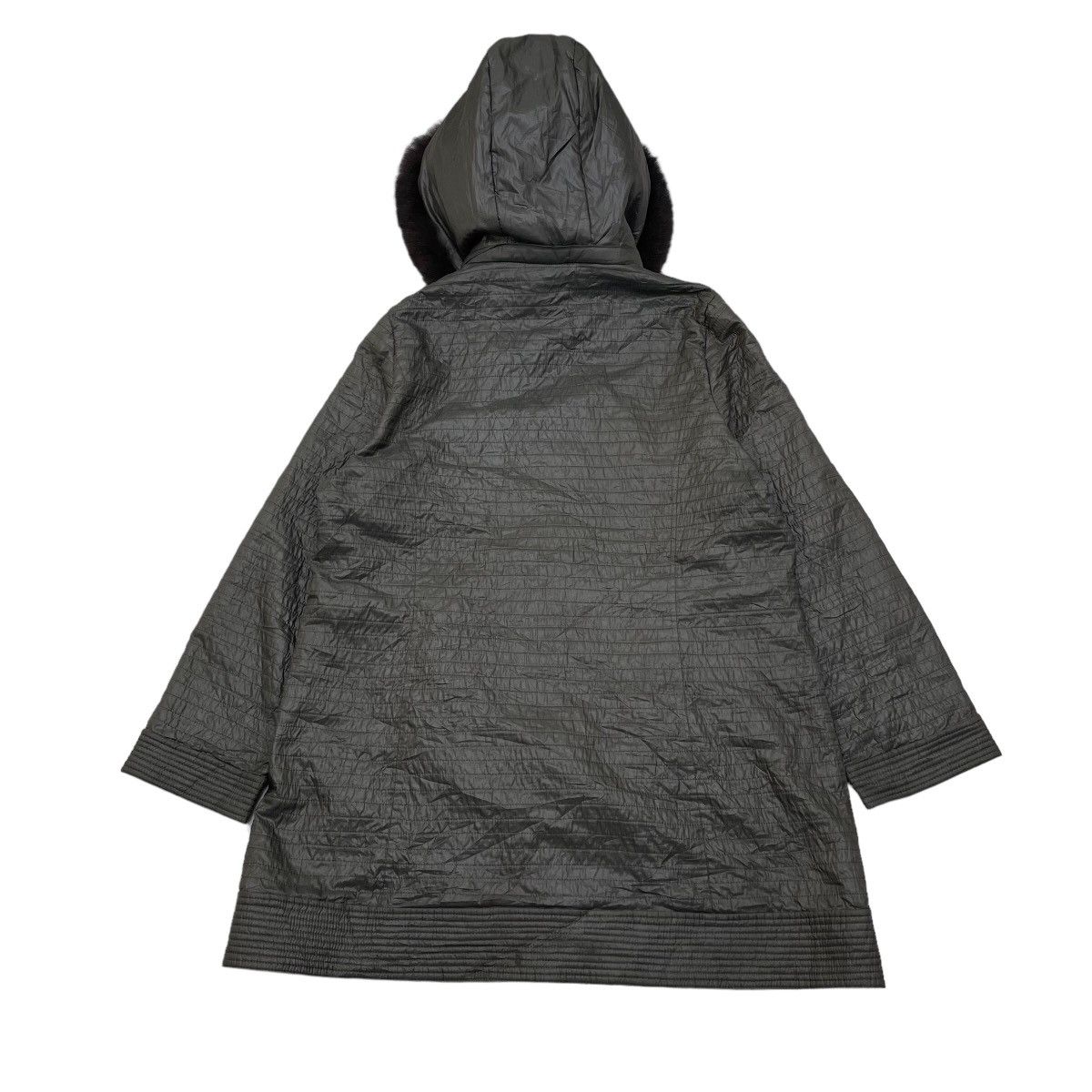 Sagafurs Japanese Brand Fox Fur Lining Quilted Jacket Size M / US 6-8 / IT 42-44 - 3 Thumbnail