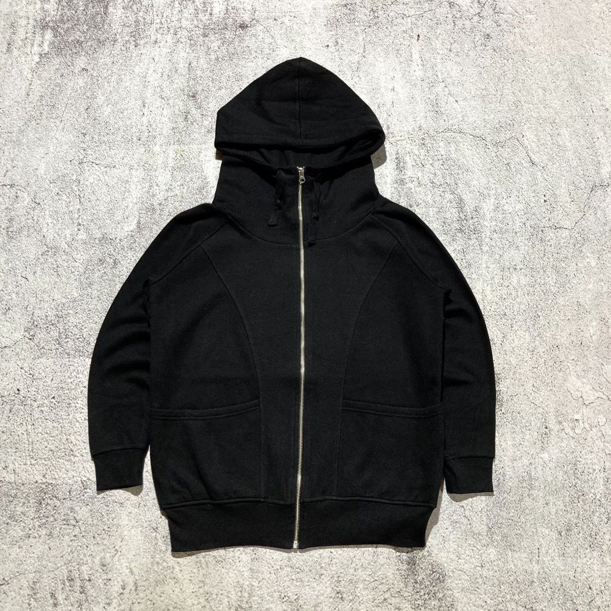 Japanese Brand 2000s Azul by Moussy Big Pocket Ziphoodie Beauty Beast Black Size US L / EU 52-54 / 3 - 1 Thumbnail