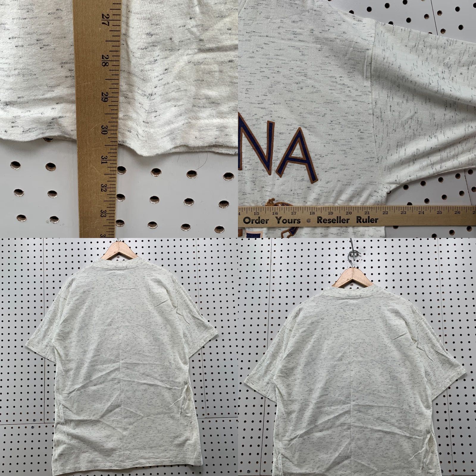 Vintage VINTAGE Arizona Shirt Mens Large White Single Stitch Made USA 22x30.5 Size US L / EU 52-54 / 3 - 9 Thumbnail