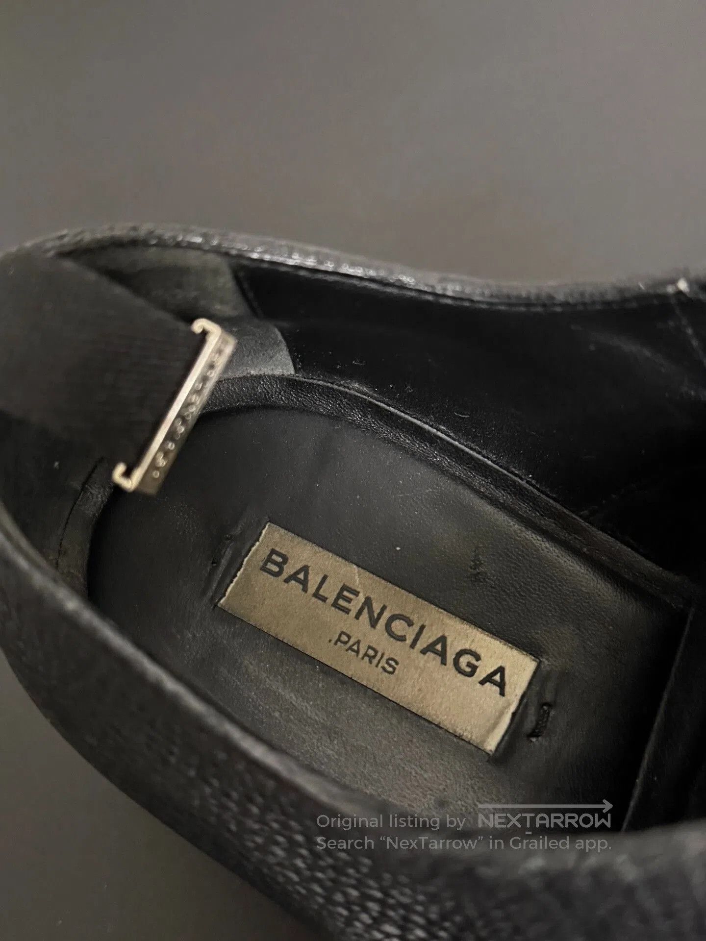 Balenciaga balenciaga 00s textured derby shoes. Size US 9 / EU 42 - 5 Thumbnail