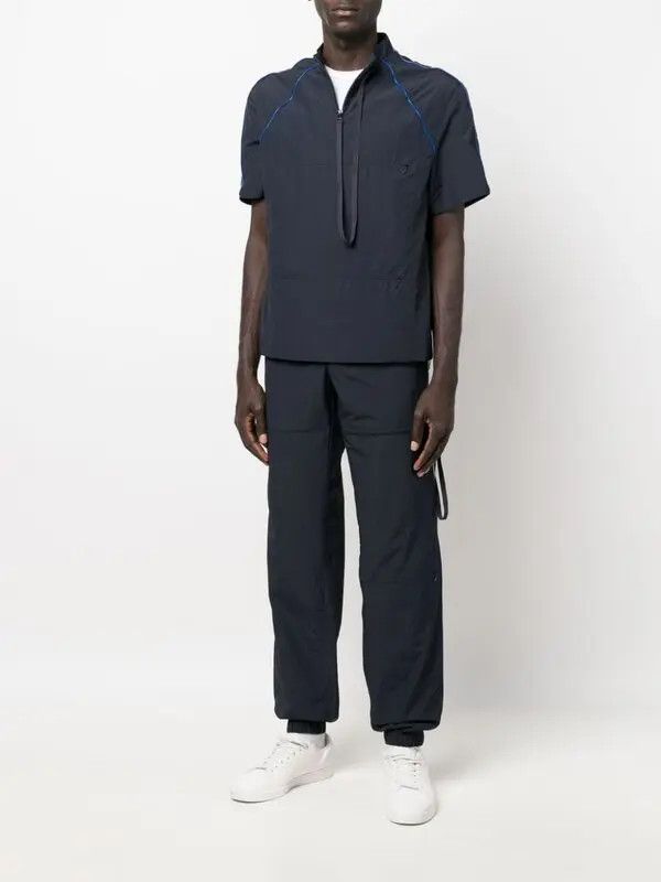 Jacquemus o1mle0526 Le Haut Short Sleeve T-Shirt in Navy Blue Size US M / EU 48-50 / 2 - 2 Thumbnail