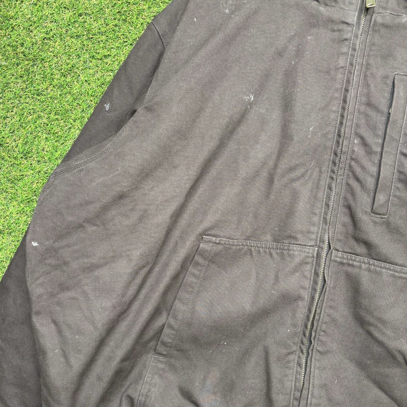 Carhartt Carhartt Jacket Mens 4XL Brown Hooded Insulated Full Swing Zip Workwear 0J3371-M Size US XXL / EU 58 / 5 - 7 Thumbnail
