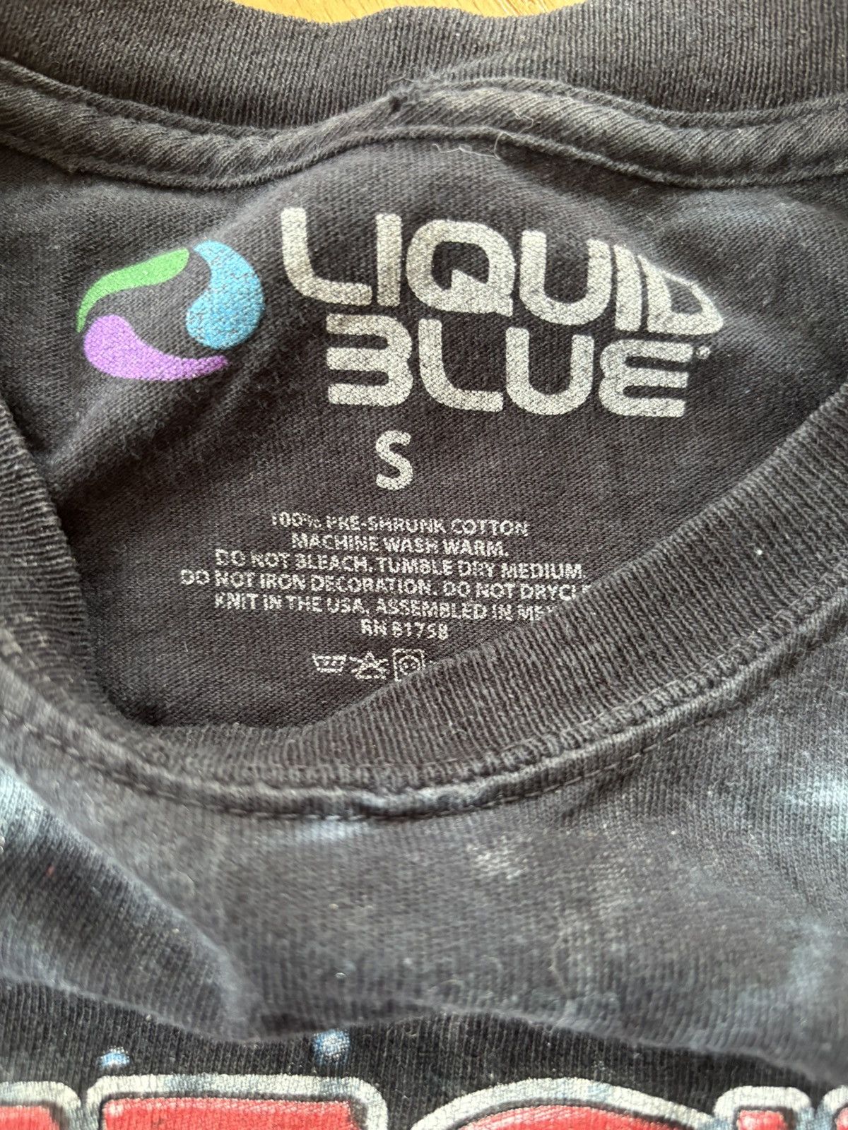 Band Tees × Vintage RUSH X Liquid Blue Band Tee Size US M / EU 48-50 / 2 - 2 Thumbnail