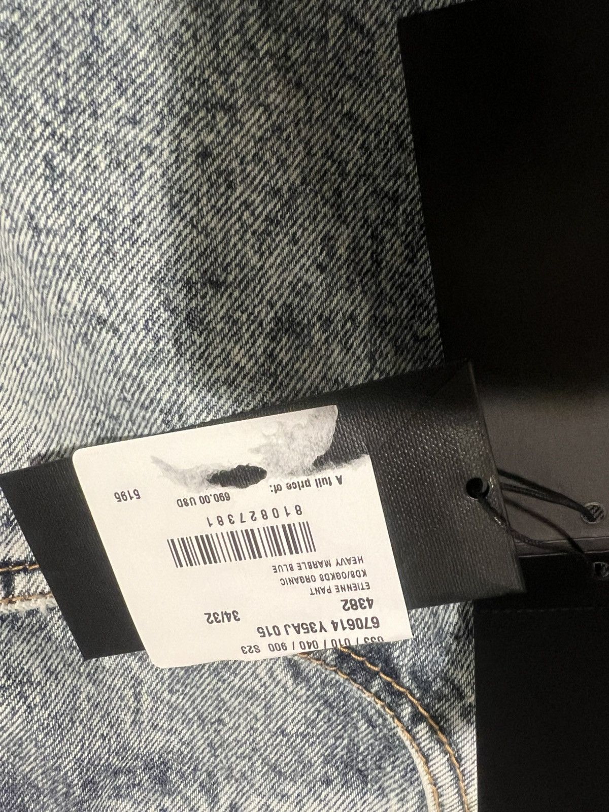 Saint Laurent Paris Saint Laurent men’s jeans. 34. $890 Size US 34 / EU 50 - 6 Thumbnail