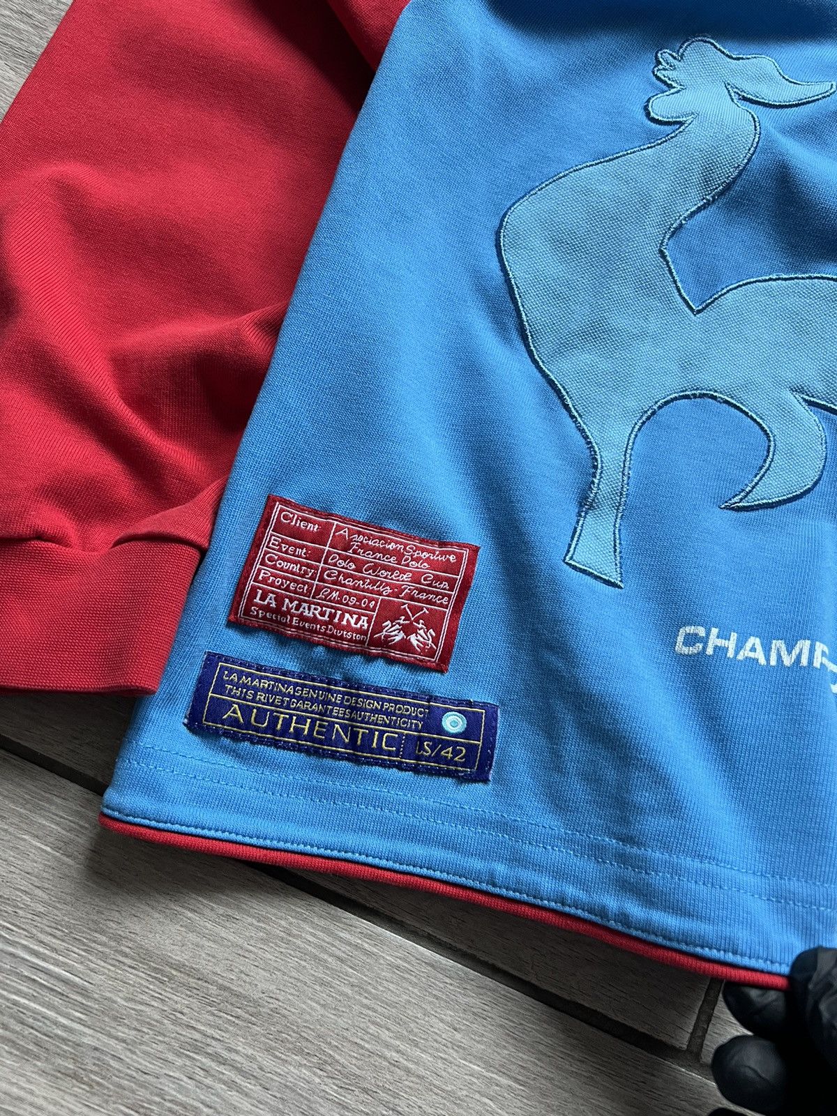 Japanese Brand × Vintage Polo Ralph Lauren Style La Martina Rugby Sweatshirt France Size US XL / EU 56 / 4 - 14 Thumbnail