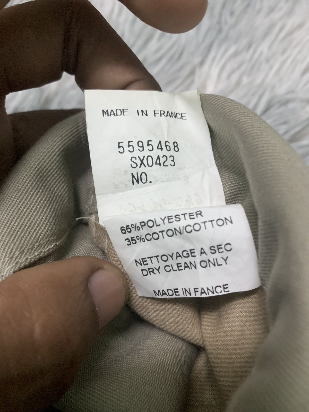 Christophe Lemaire VINTAGE CHRISTOPHE LEMAIRE CHINOS SINGLE POCKET BACK PANT Size US 28 / EU 44 - 12 Thumbnail