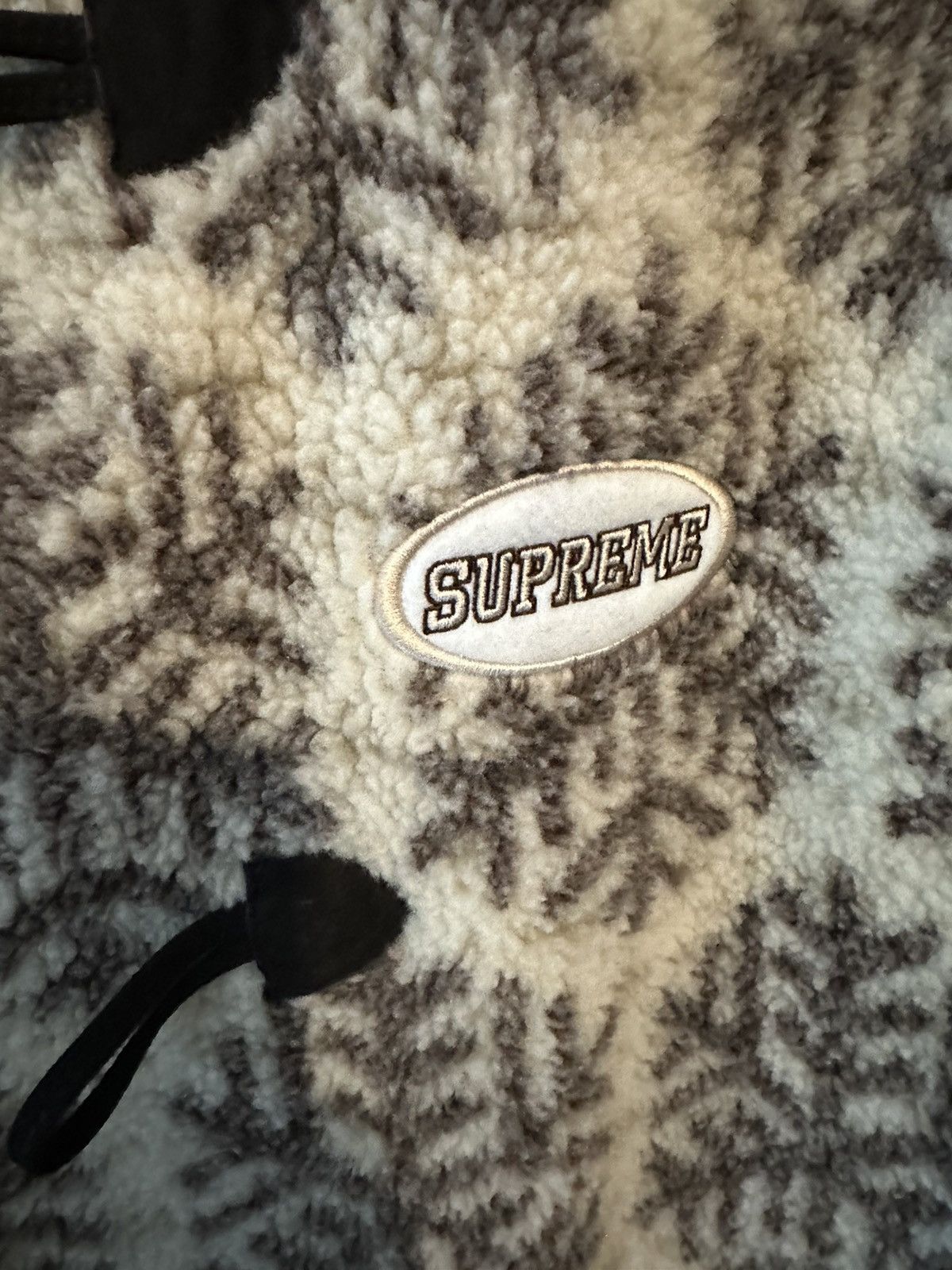 Supreme Supreme Snowflake Toggle Fleece Jacket Size L Size US L / EU 52-54 / 3 - 2 Thumbnail