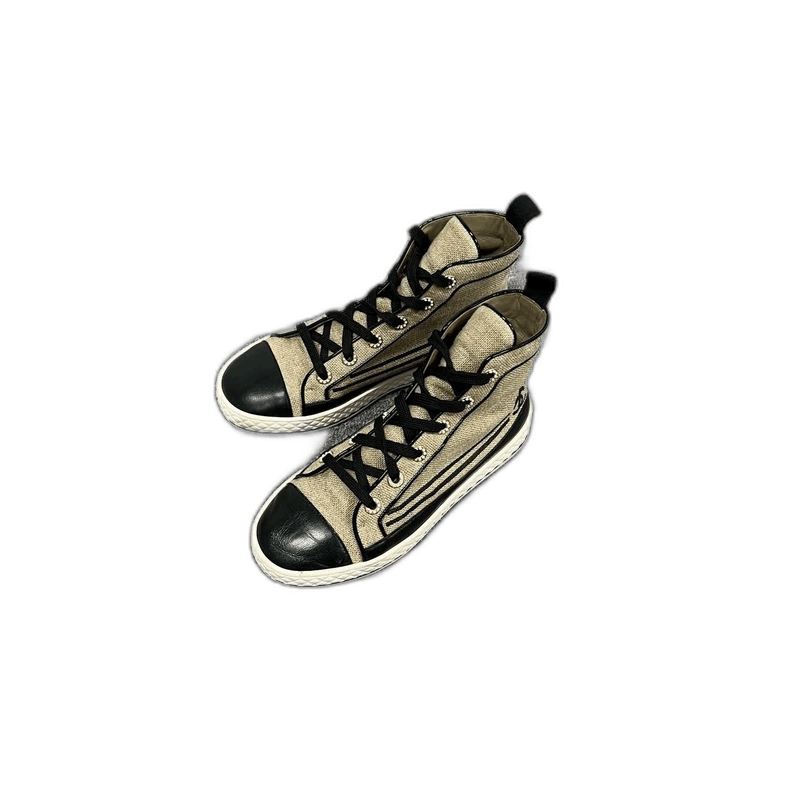 Chanel Chanel Double C Canvas Shoes with Pearls Size US 8 / IT 38 - 1 Thumbnail