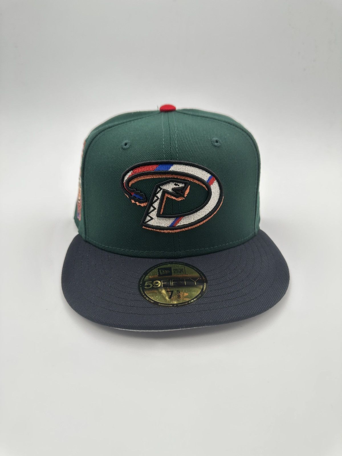 New Era 7 5/8 Arizona Diamondbacks 59FIFTY Fitted 1998 Side Patch Size ONE SIZE - 2 Thumbnail