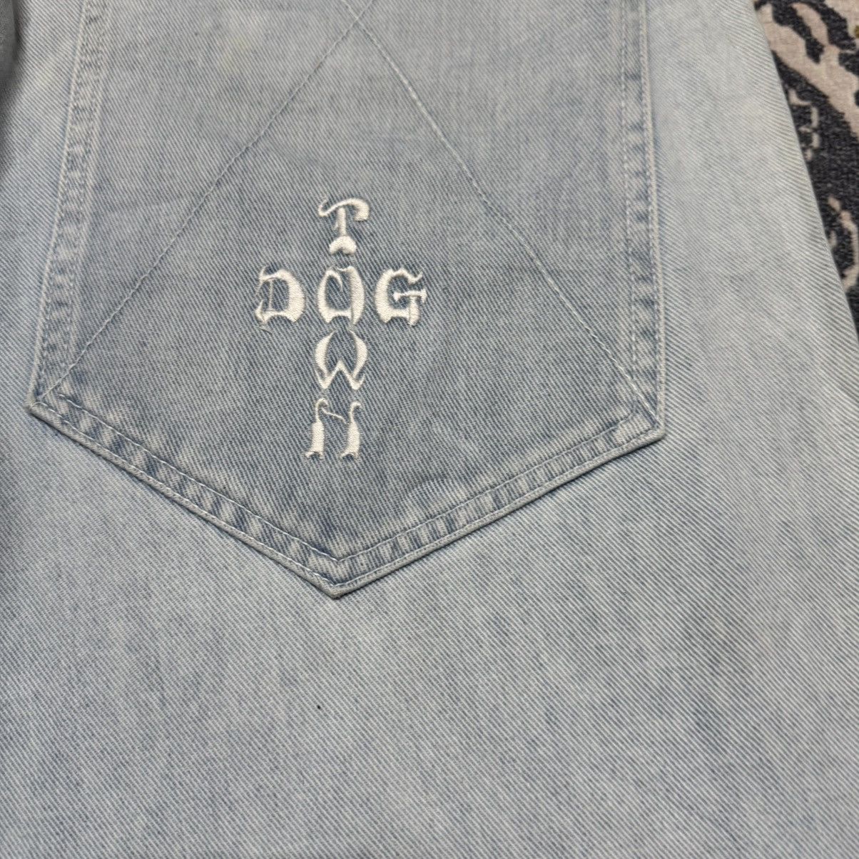 Dogtown Vintage y2k Dogtown Light Wash Denim Baggy Jeans Size US 32 / EU 48 - 12 Thumbnail
