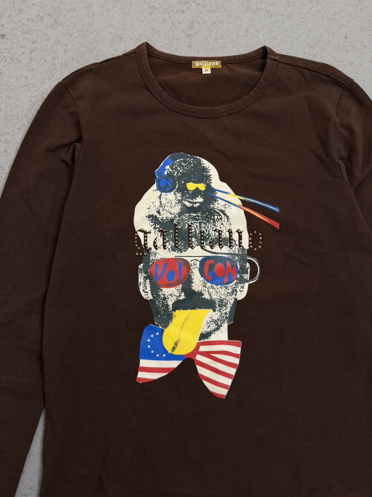 John Galliano Vintage 00s John Galliano Vol com Rhinestones Longsleeve Size M / US 6-8 / IT 42-44 - 5 Thumbnail