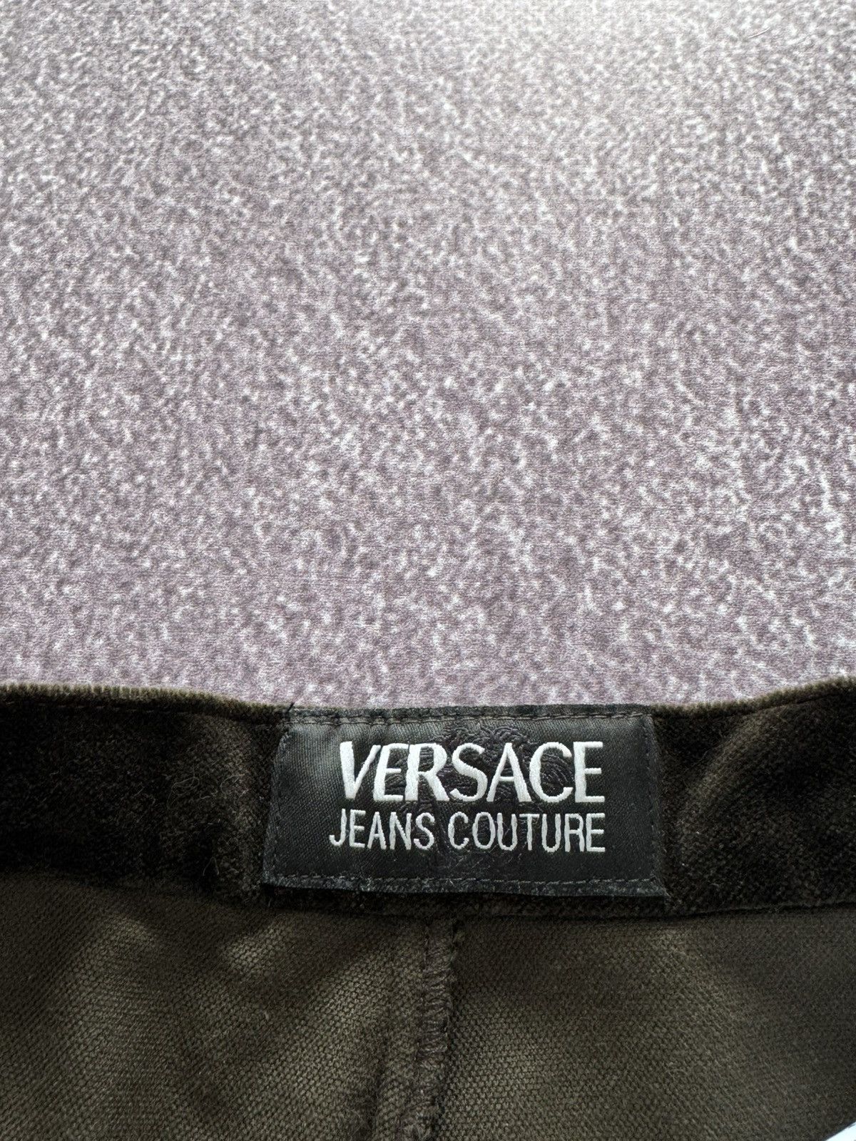 Versace Versace Early 90’s Corduroy Luxury Y2K Cowgirl Pants Size 26" / US 2 / IT 38 - 9 Thumbnail