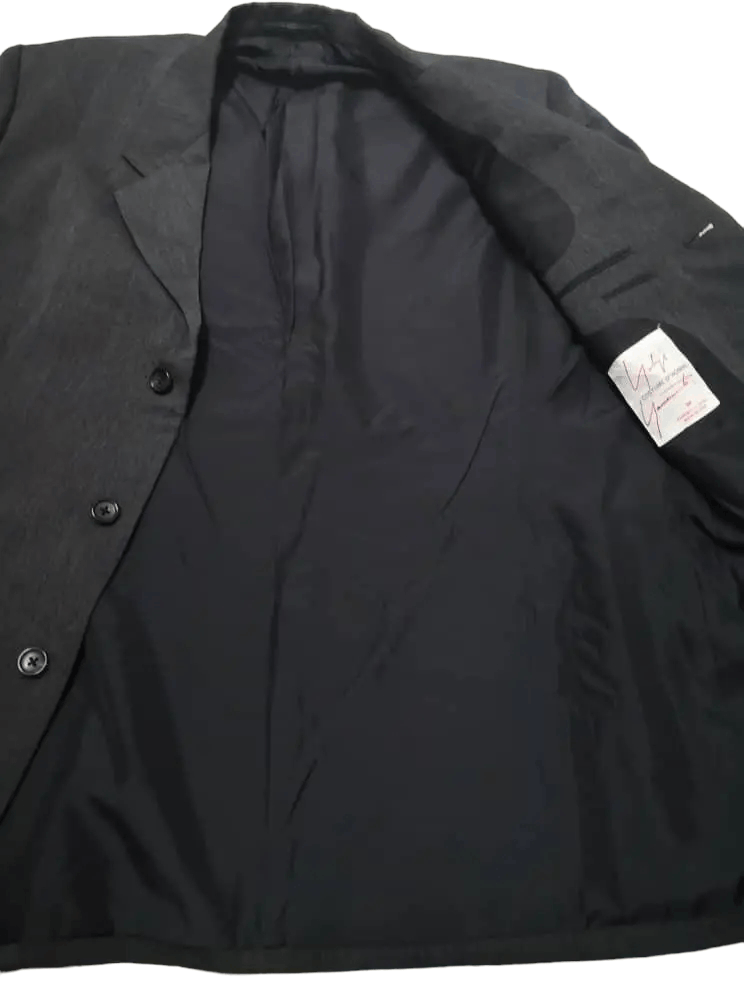 Japanese Brand Yohji Yamamoto Costume D'Homme Wool Blazer Size US M / EU 48-50 / 2 - 3 Thumbnail