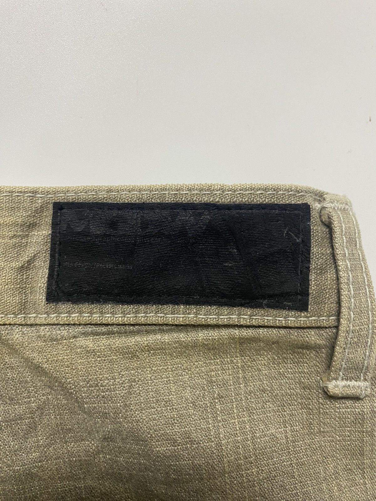 Japanese Brand Monitor Graphic Design Wear Denim Patches Jeans Pants Size US 30 / EU 46 - 10 Thumbnail