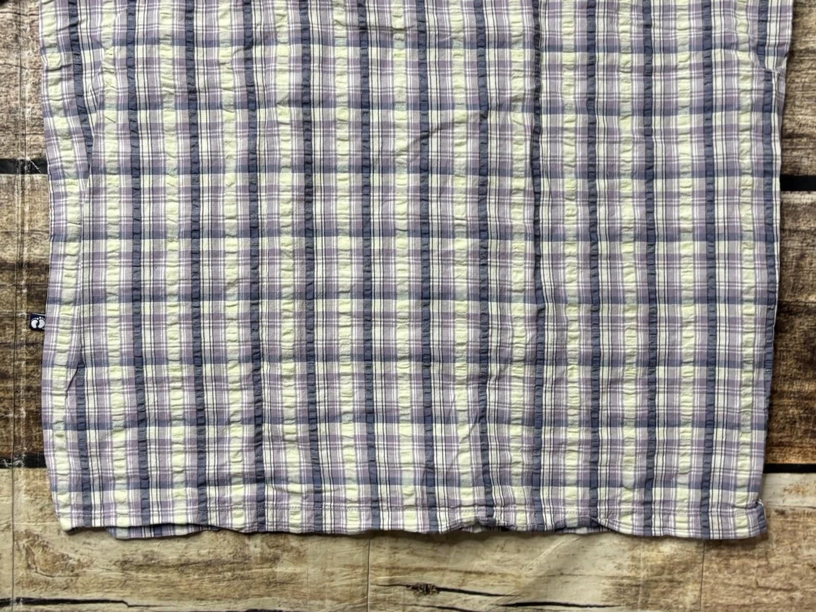 Hang Ten Hang Ten Shirt Mens Large Plaid Seersucker Cotton Pocket Size US L / EU 52-54 / 3 - 9 Thumbnail