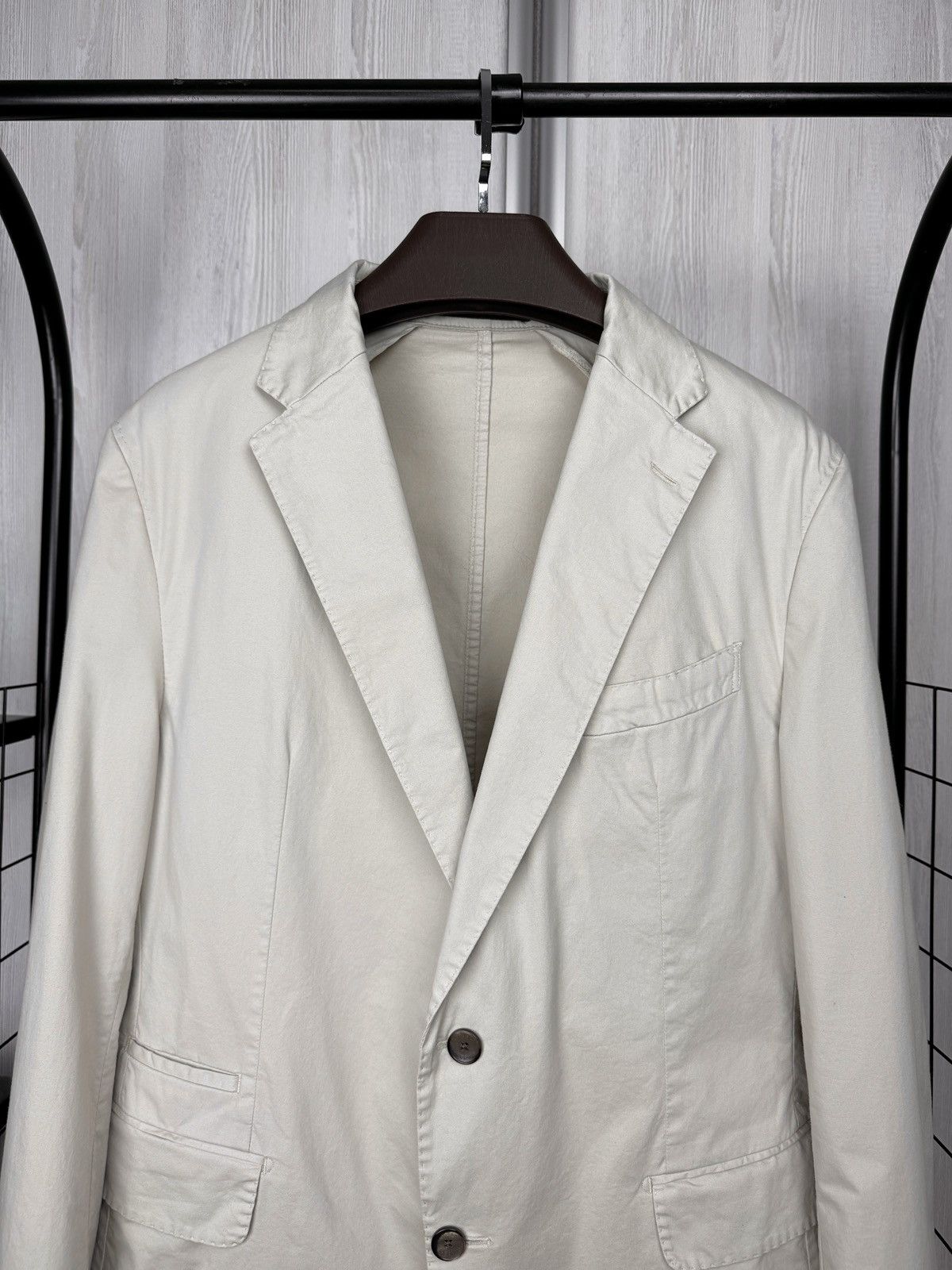 Other Windsor Solaro Silvino Beige Oragnic Cotton Suit 44R (EU 54) Size 44R - 12 Thumbnail