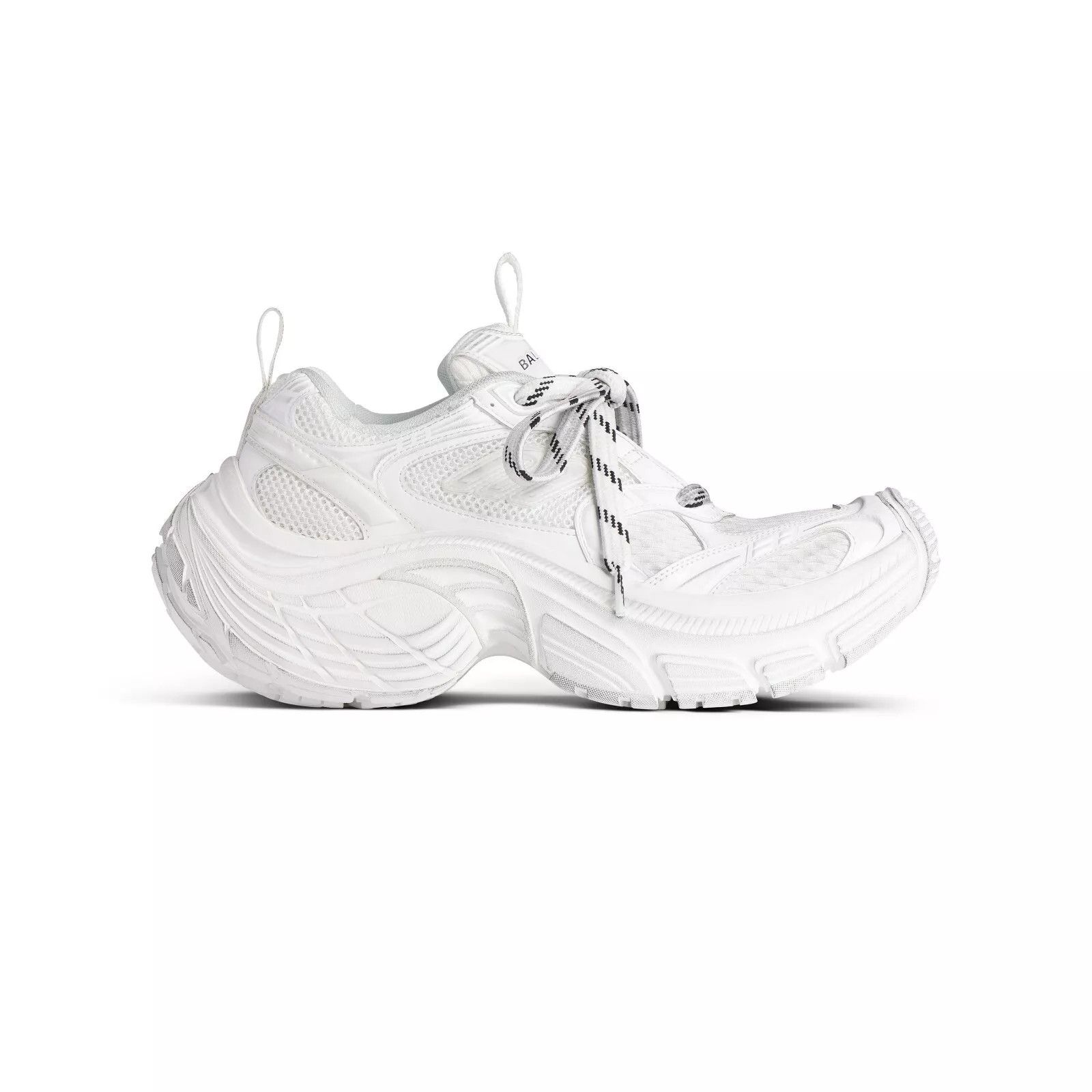 BALENCIAGA 6XL $1290 Men's White Mesh Sneakers