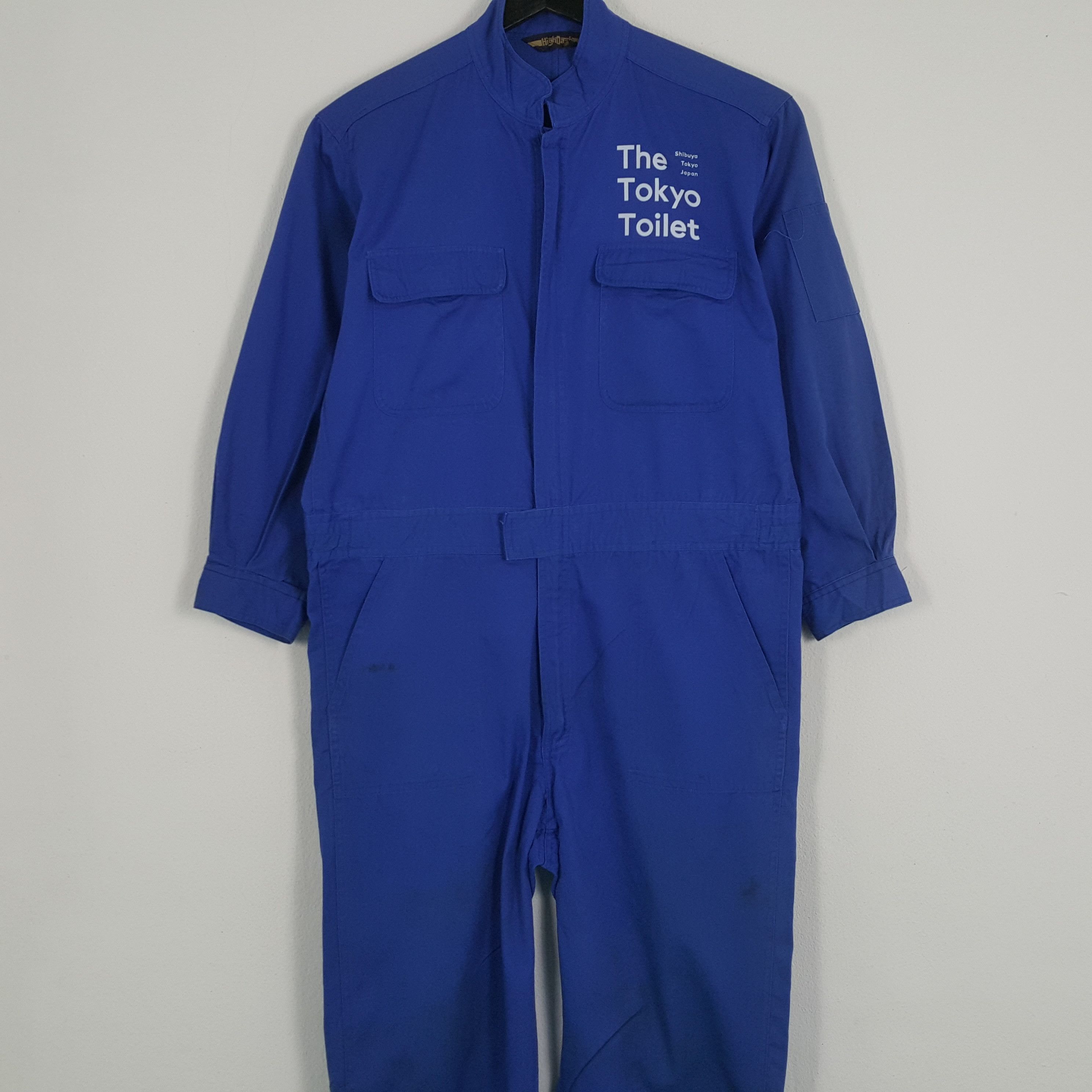 Japanese Brand × Vintage THE TOKYO TOILET Japanese Style Custom Coverall Jacket Size US L / EU 52-54 / 3 - 5 Thumbnail