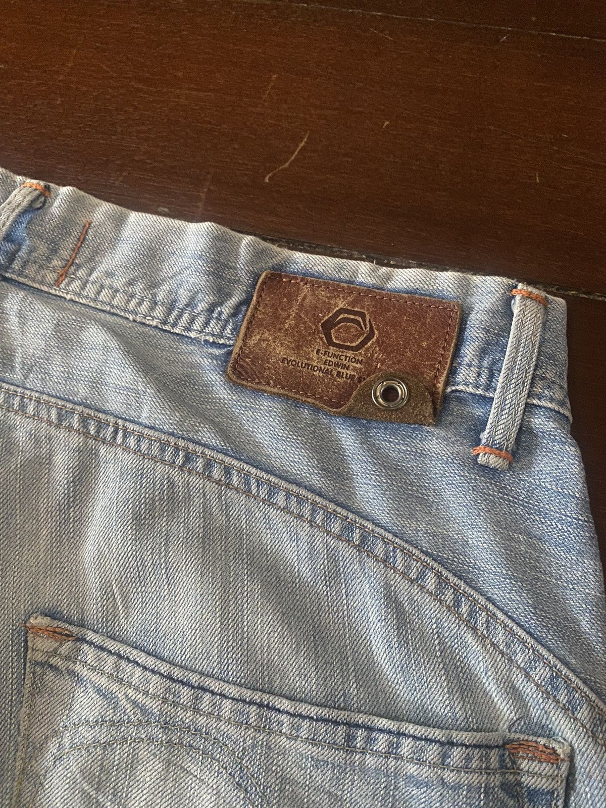 Edwin × If Six Was Nine × JNCO Wide Leg Jeans Edwin E Function Loose nice faded Y2k Size US 35 - 16 Thumbnail