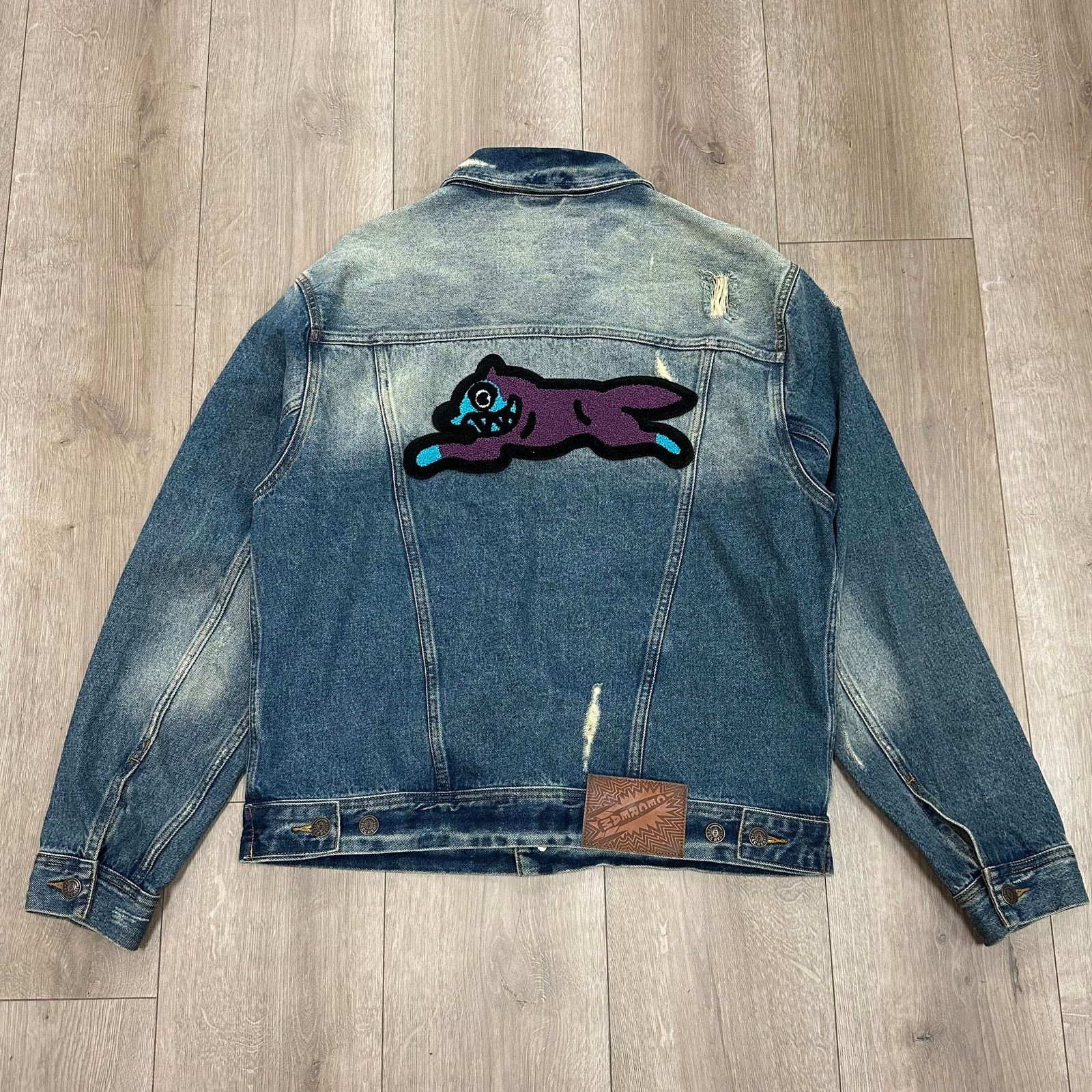 Icecream SS22 Icecream Mamba Denim Jacket Blue Wash sizer XL B23 Size US XL / EU 56 / 4 - 9 Thumbnail