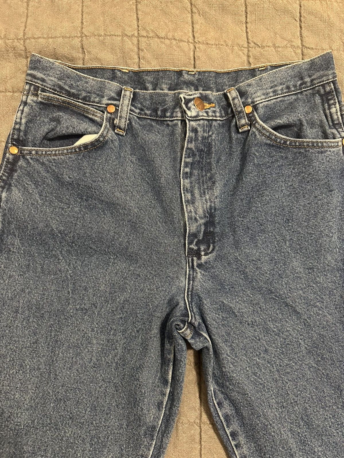 Wrangler Men wrangler jeans (used once) Size US 32 / EU 48 - 3 Thumbnail