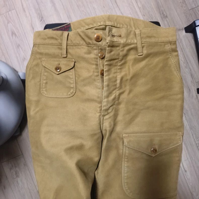 Freewheelers Freewheelers Thick and vintage workwear trousers Size US 30 / EU 46 - 1 Thumbnail