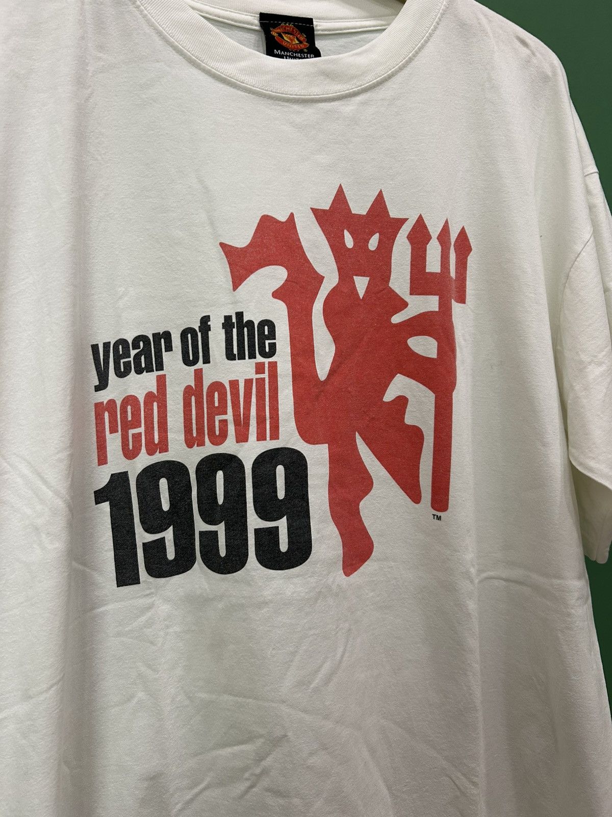 Vintage VINTAGE 1999 MANCHESTER UNITED YEAR OF THE RED DEVIL Size US L / EU 52-54 / 3 - 2 Thumbnail