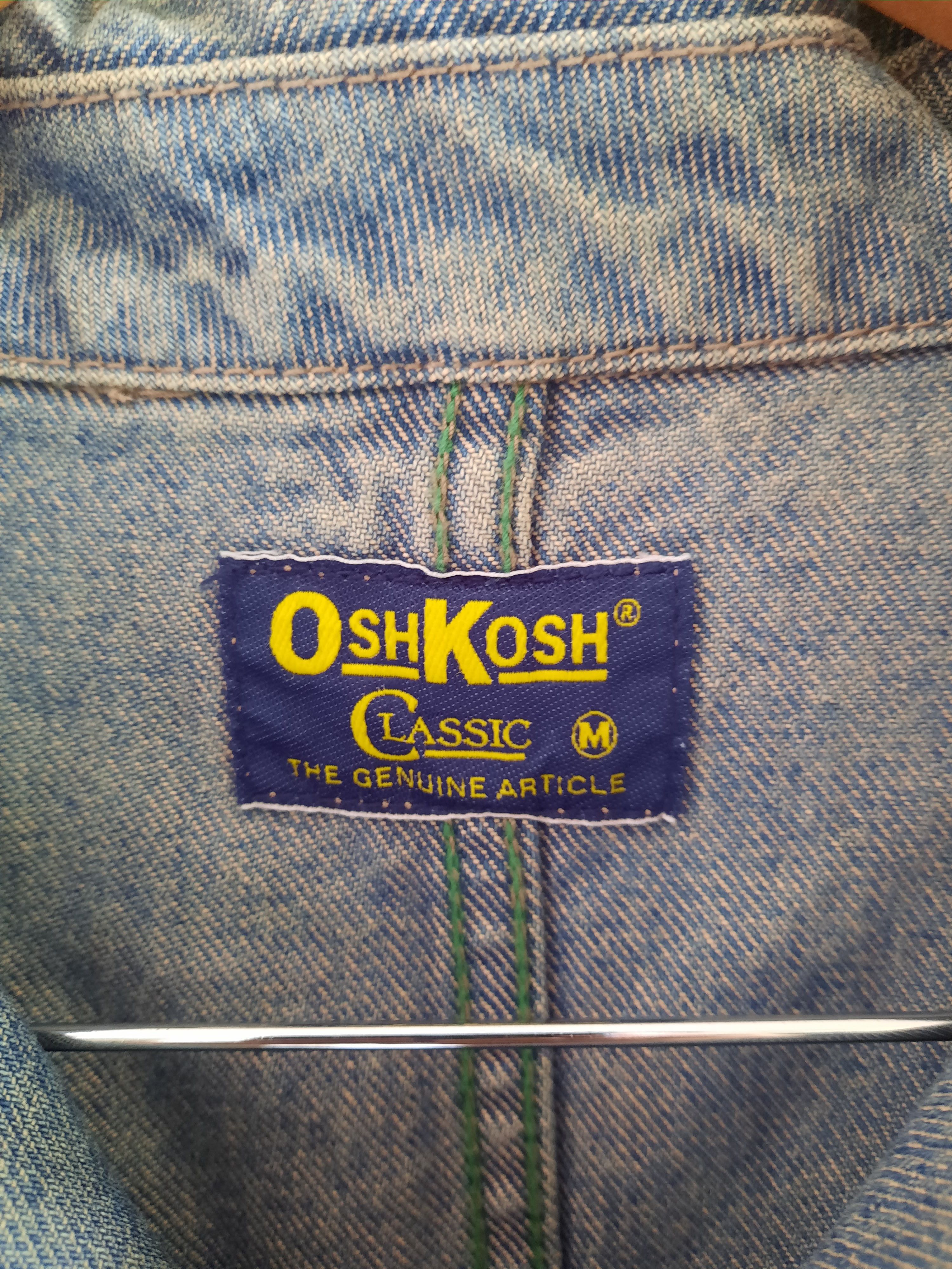 Oshkosh × Vintage Vintage OshKosh Chore Denim Jacket Size US M / EU 48-50 / 2 - 7 Thumbnail