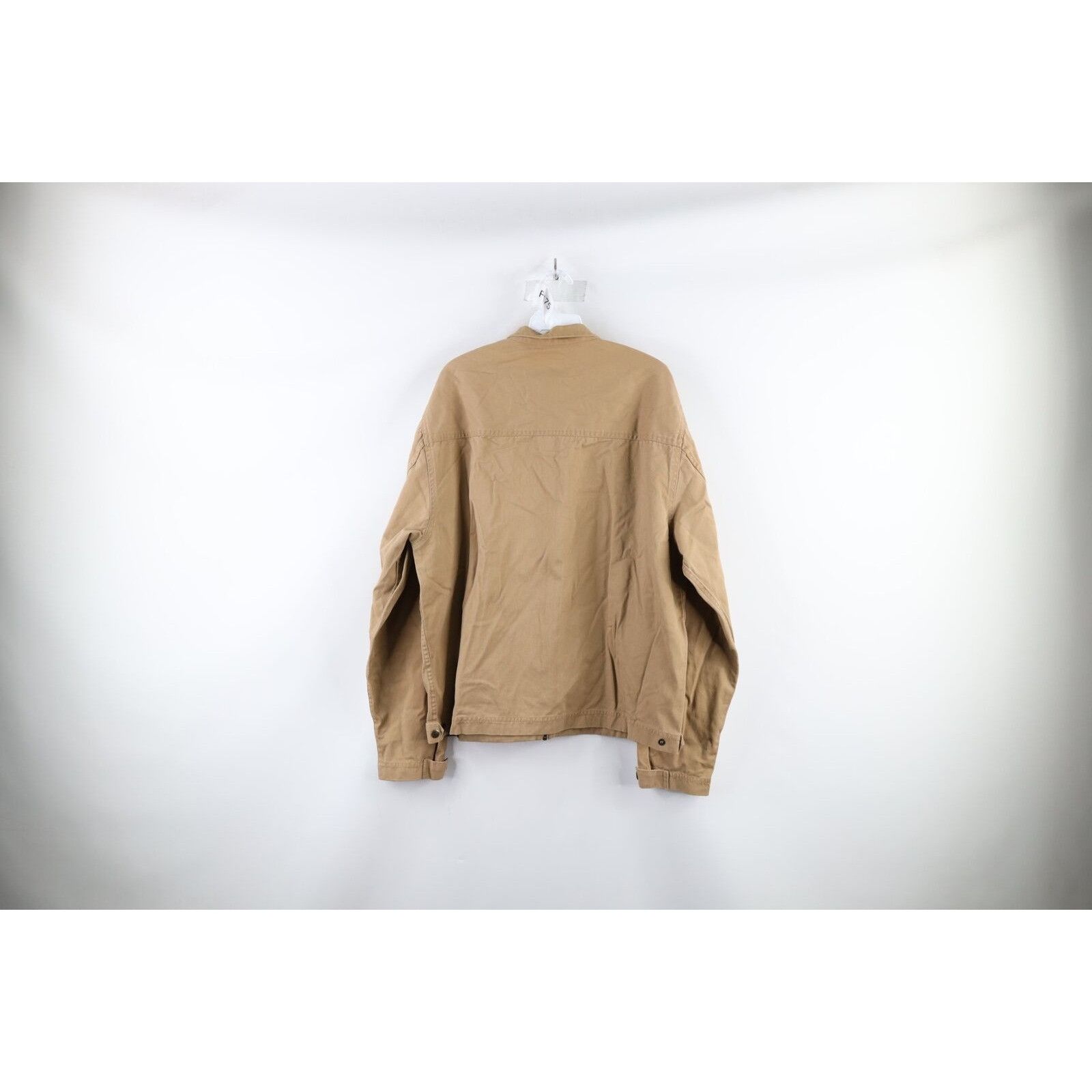 Vintage Vintage 90s Streetwear Cotton Twill Full Zip Bomber Jacket Size US L / EU 52-54 / 3 - 7 Thumbnail