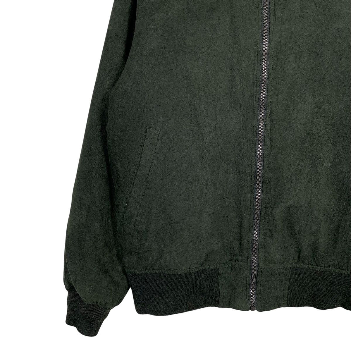 Japanese Brand Japanese Brand ORG Green Bomber Jacket Size US L / EU 52-54 / 3 - 3 Thumbnail