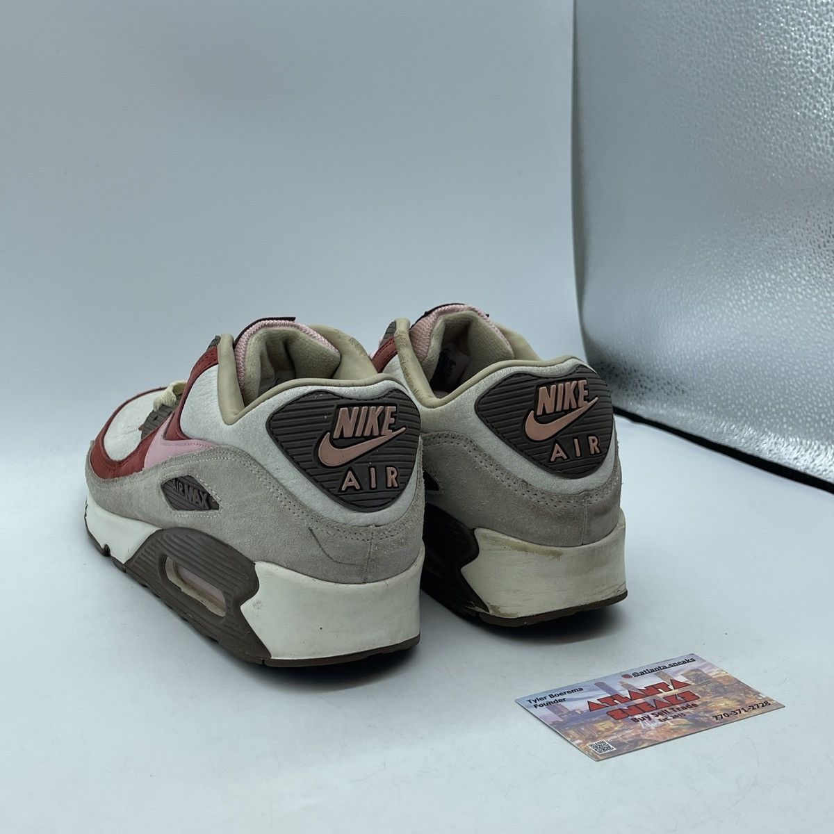 Nike Dqm x air max 90 bacon Size US 9.5 / EU 42-43 - 4 Thumbnail