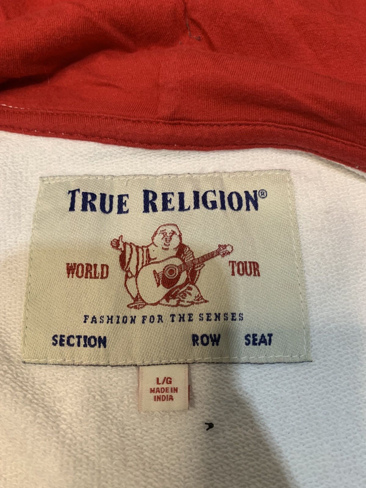 True Religion True Religion Sport Zip Hoodie Size US L / EU 52-54 / 3 - 7 Thumbnail