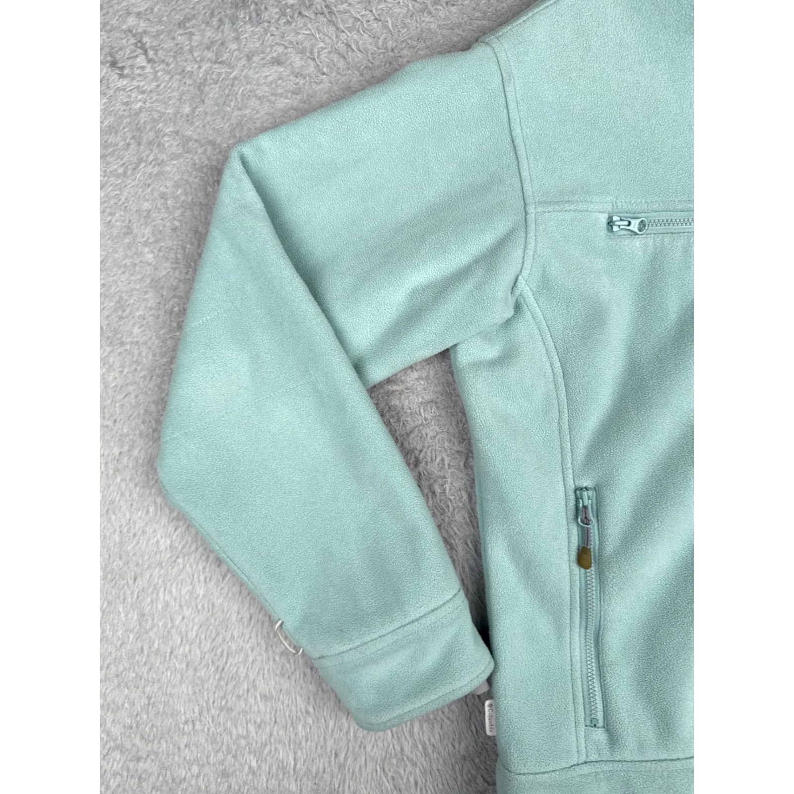 Vintage Columbia Titanium Fleece Jacket Womens Large Blue Interchange Full Zip Liner Size L / US 10 / IT 46 - 6 Thumbnail