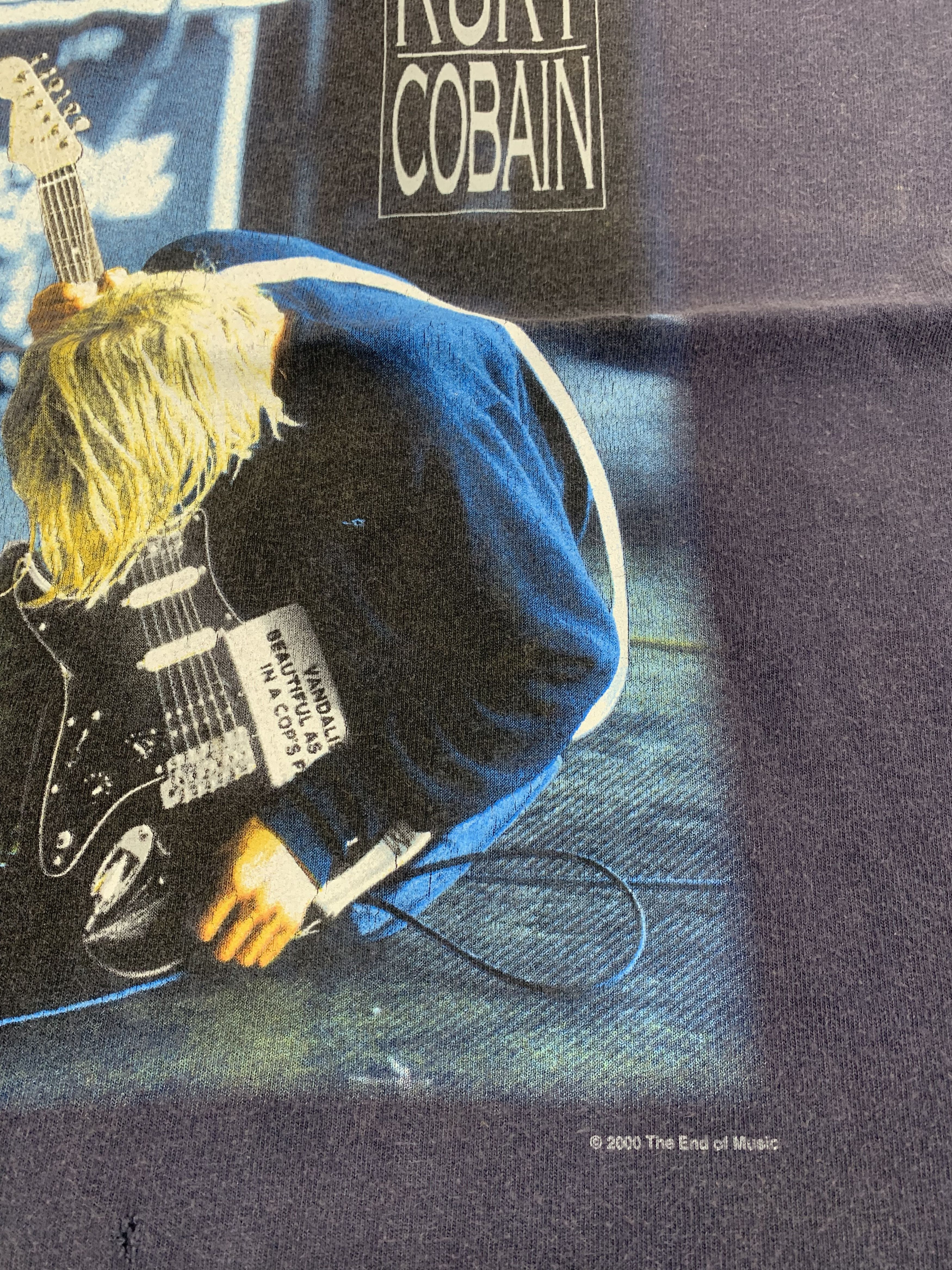 Nirvana VTG NIRVANA KURT BAND TOUR SHIRT RADIOHEAD KANYE RAP TEE Size US XL / EU 56 / 4 - 2 Thumbnail