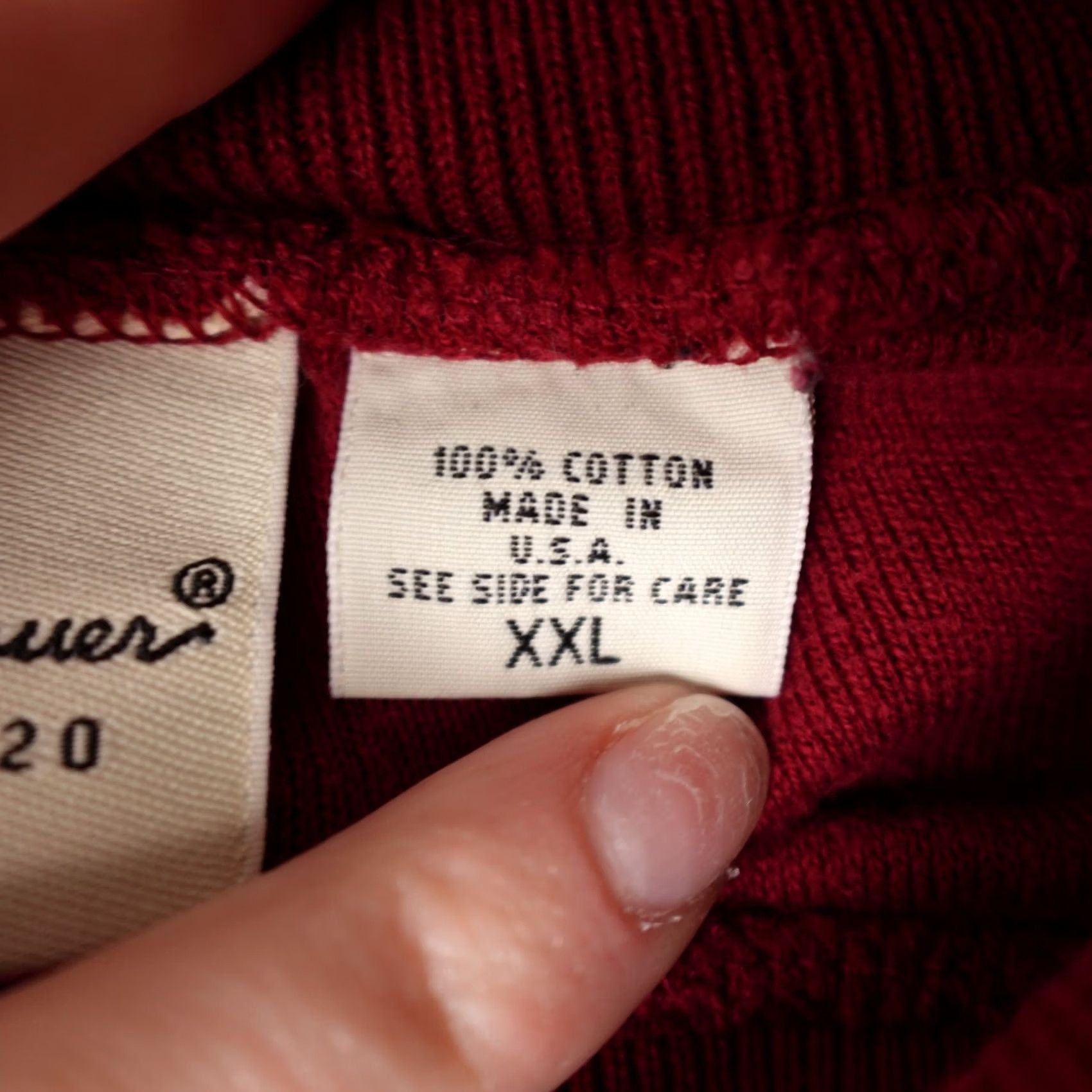 Eddie Bauer VINTAGE Eddie Bauer Sweater Womens 2XL Red Turtleneck Long Sleeve Made In USA Size XXL / US 16-18 / IT 52-54 - 3 Thumbnail
