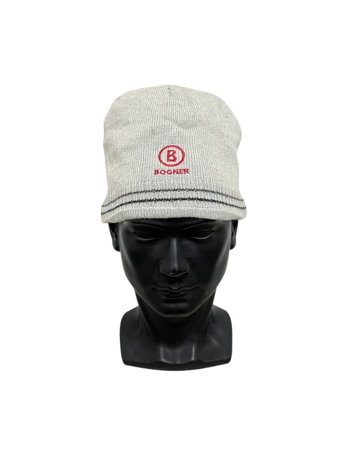 Bogner Vintage Bogner Big Logo Beanie Hat Size ONE SIZE - 1 Thumbnail