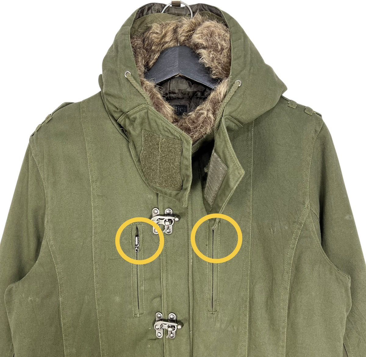 In The Attic × Japanese Brand In The Attic Rockers Garment Winter Parka Jacket Size L / US 10 / IT 46 - 2 Thumbnail