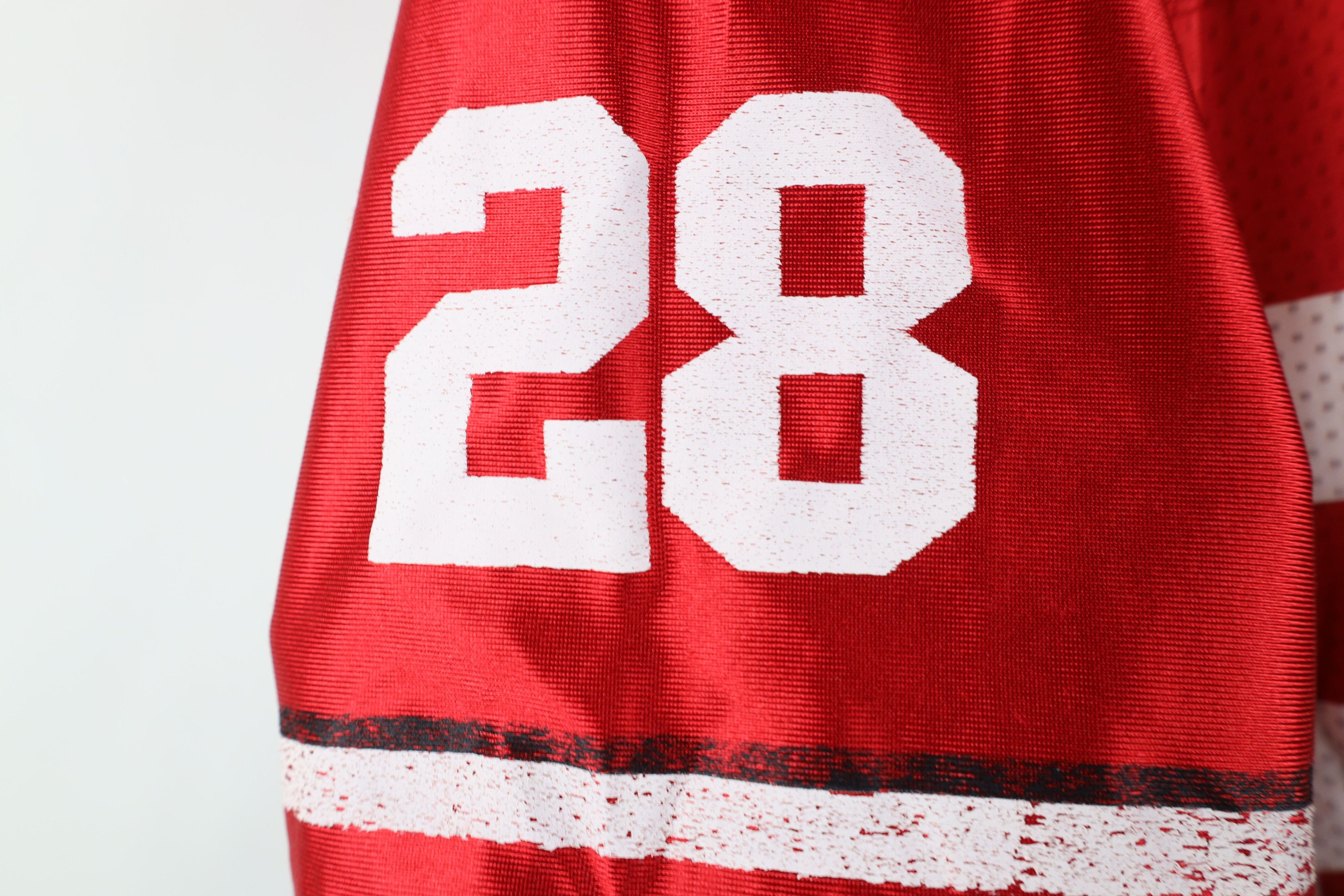 Vintage Vintage 90s Y2K Ohio State University Football Jersey #28 Size US XL / EU 56 / 4 - 8 Thumbnail