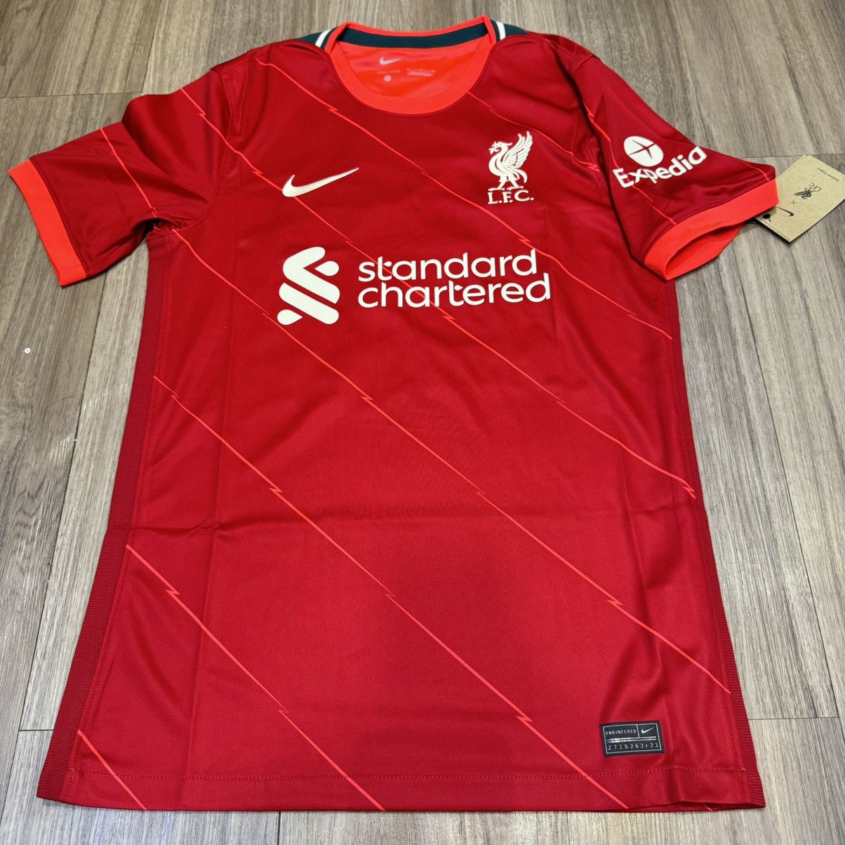 Nike Liverpool 21/22 home shirt #20 Diogo jota (bnwt) Size US S / EU 44-46 / 1 - 1 Thumbnail
