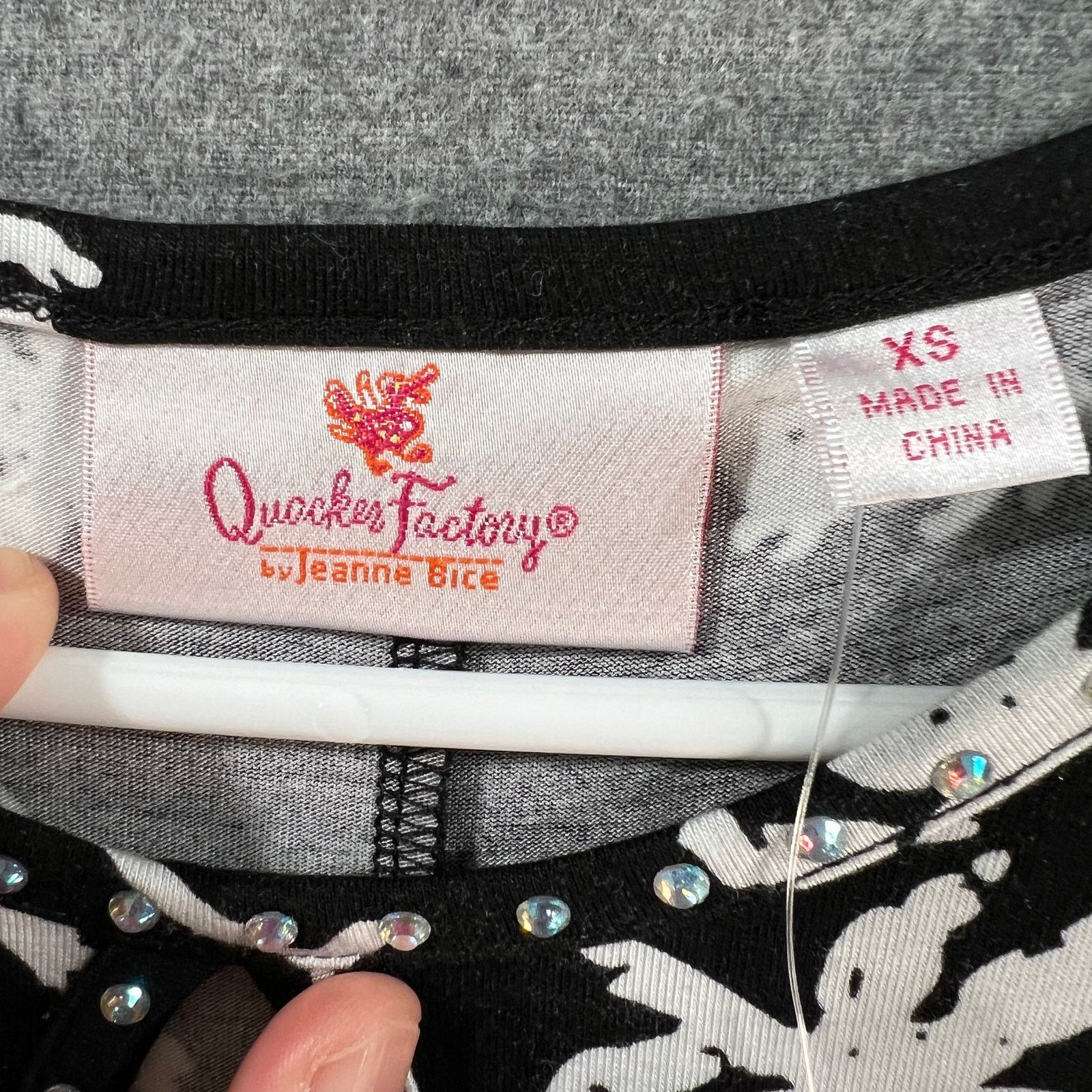 Other Quacker Factory Palm Royal Rhinestone Size XS / US 0-2 / IT 36-38 - 3 Thumbnail