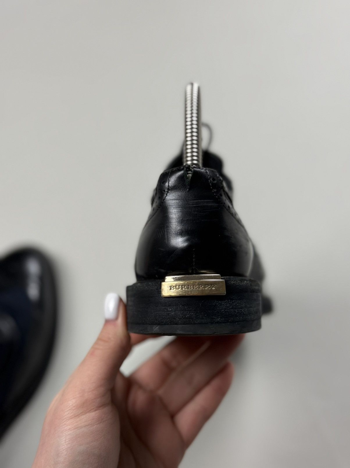 Burberry Burberry Ladies Leather Brogue Formal Shoes Size 38 / US 8 Size US 8 / IT 38 - 17 Thumbnail