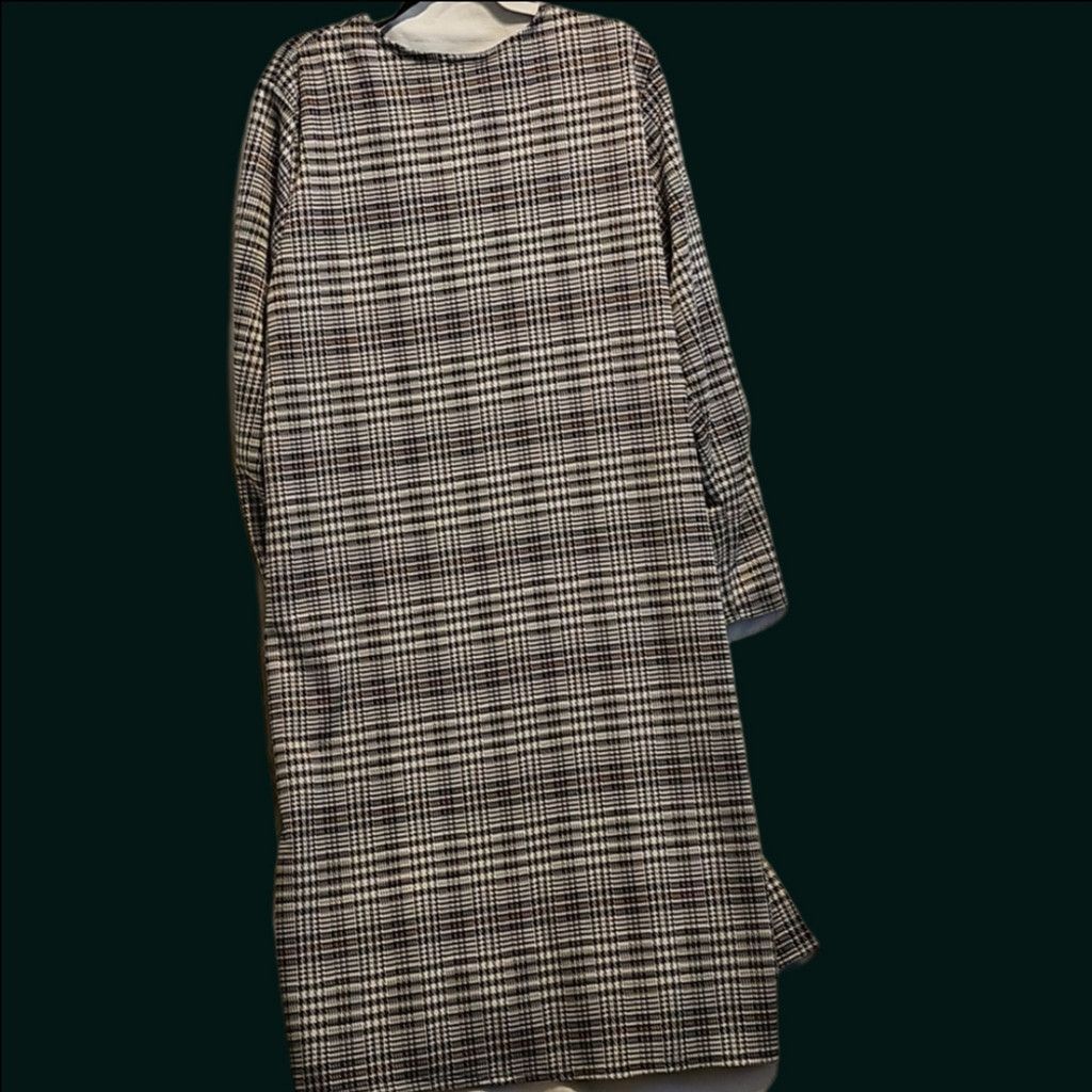 Other Plaid Open Front Cardigan Size 3XL / US 20-22 - 3 Thumbnail