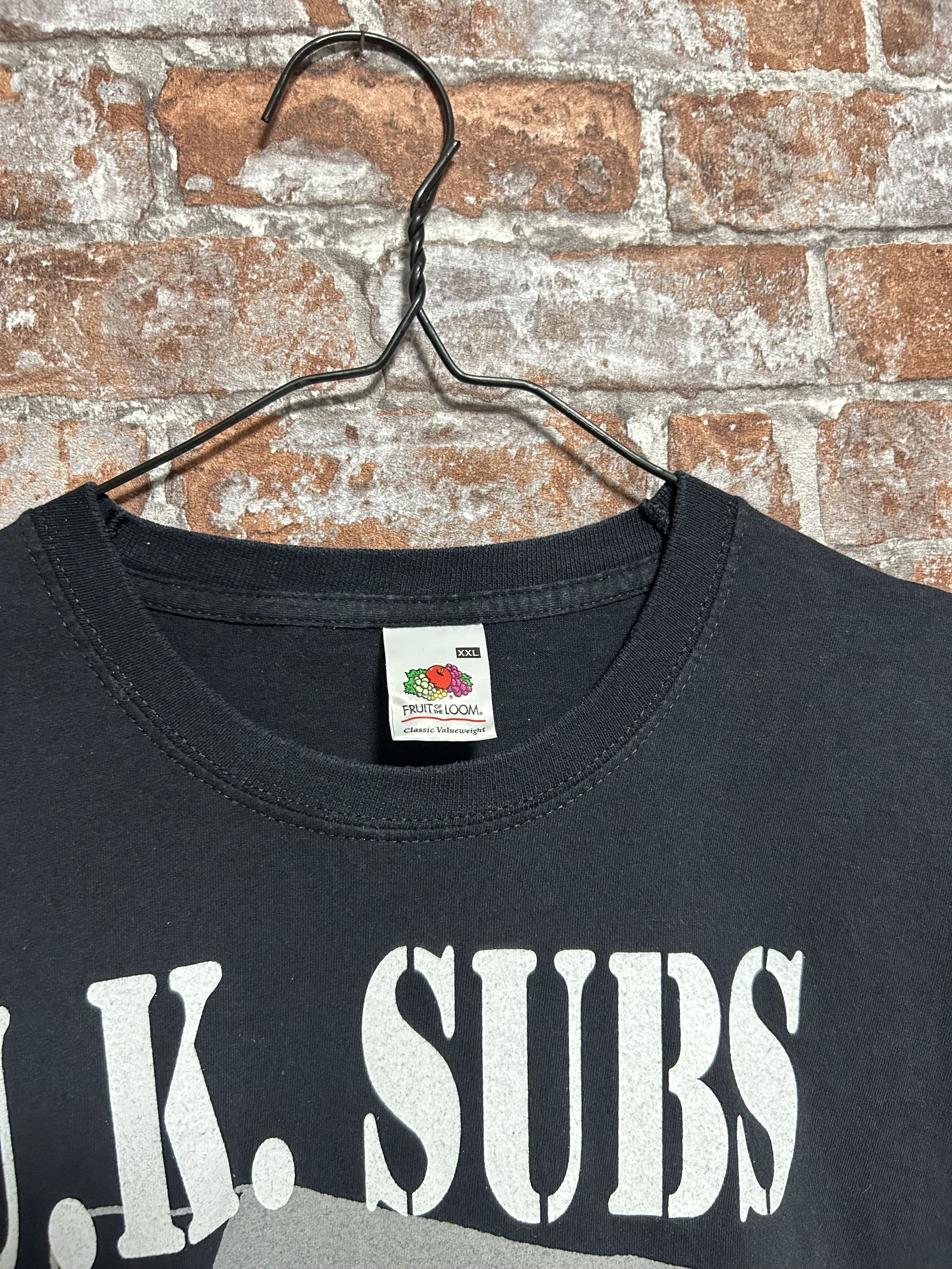 Band Tees Vintage 2011 U.K. Subs Tour Punk Rock Black T-shirt Size US XXL / EU 58 / 5 - 4 Thumbnail