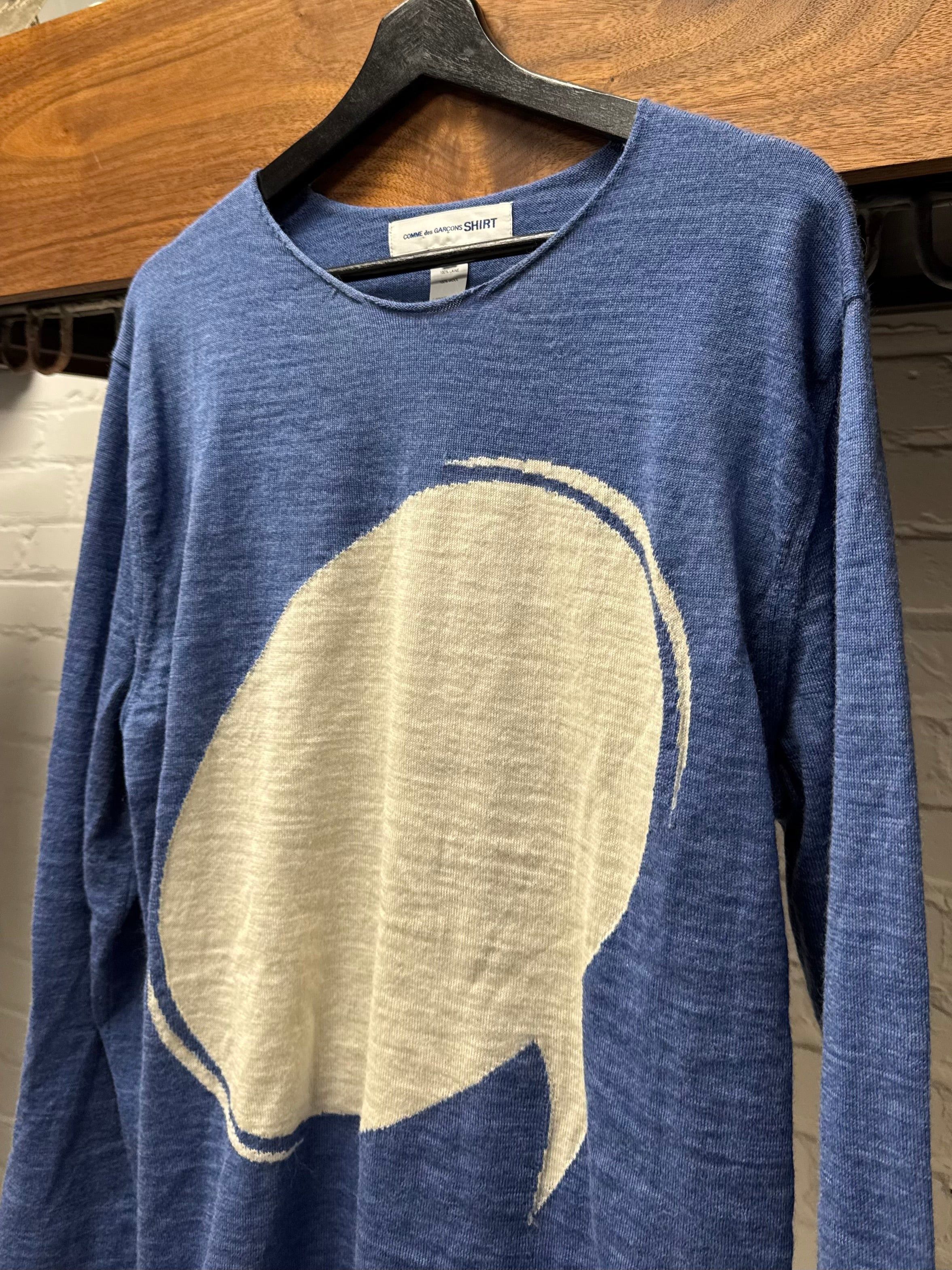 Comme des Garcons Comme Des Garçons SHIRT ‘Speech Bubble’ Sweater Size US XL / EU 56 / 4 - 2 Thumbnail