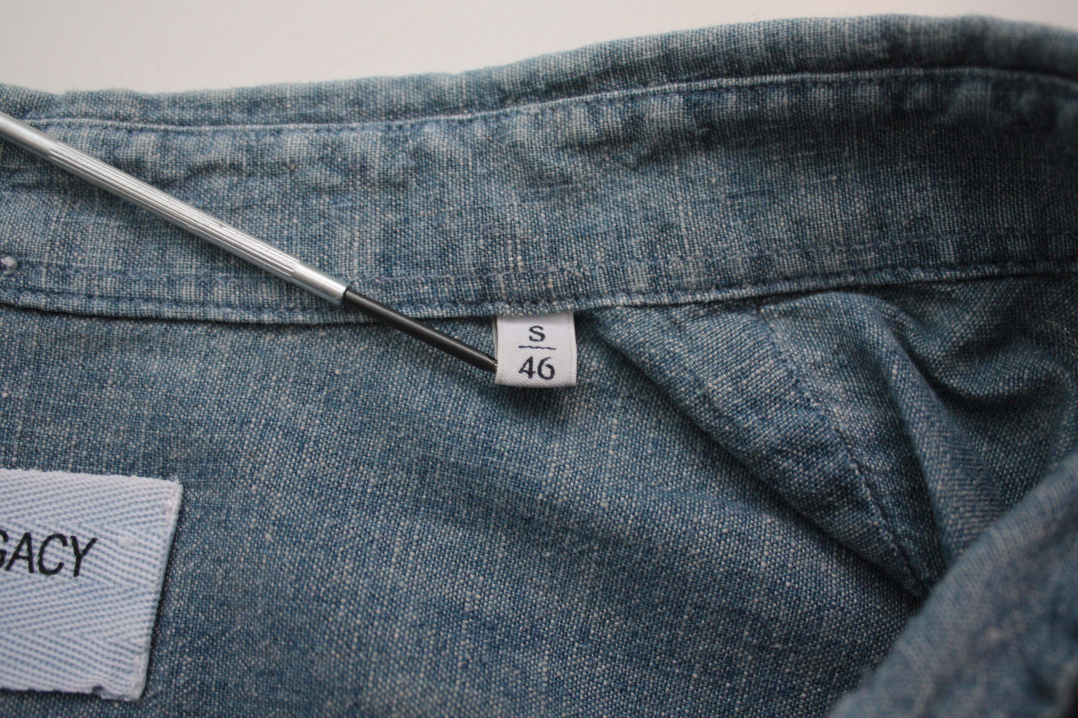 Our Legacy Our Legacy Blue Long Sleeve Shirt Men's Small Size US S / EU 44-46 / 1 - 7 Thumbnail