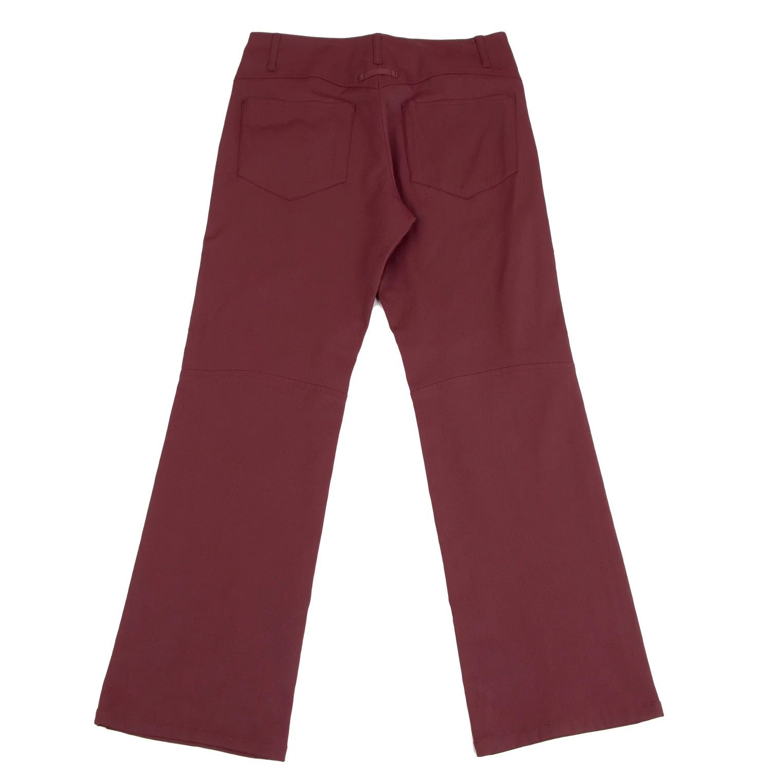 Jean Paul Gaultier Stretch Nylon Cotton Pants in Wine Size 48 Size US 32 / EU 48 - 10 Thumbnail