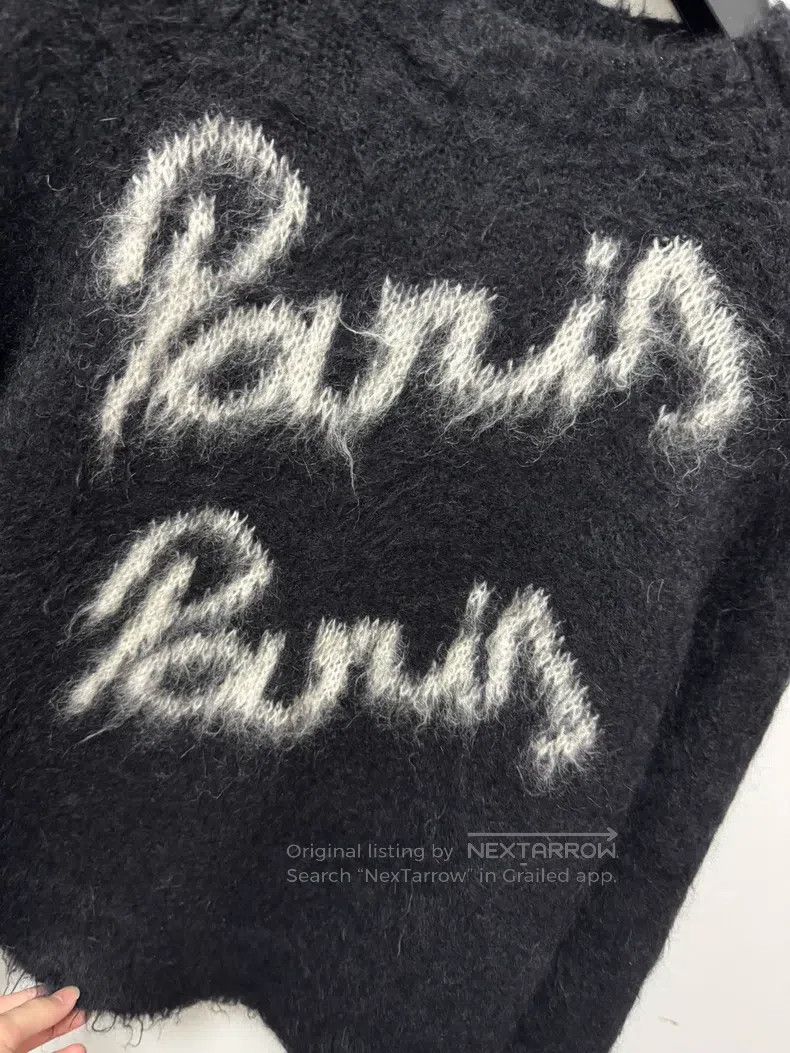 Saint Laurent Paris Saint Laurent Paris Mohair Paris slogan sweater Size US S / EU 44-46 / 1 - 3 Thumbnail
