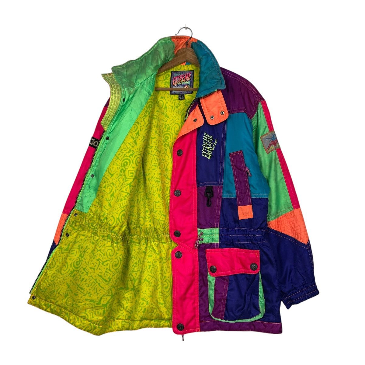 Goldwin Nice Design Goldwin Multicolor Skiwear Jacket Size US L / EU 52-54 / 3 - 9 Thumbnail