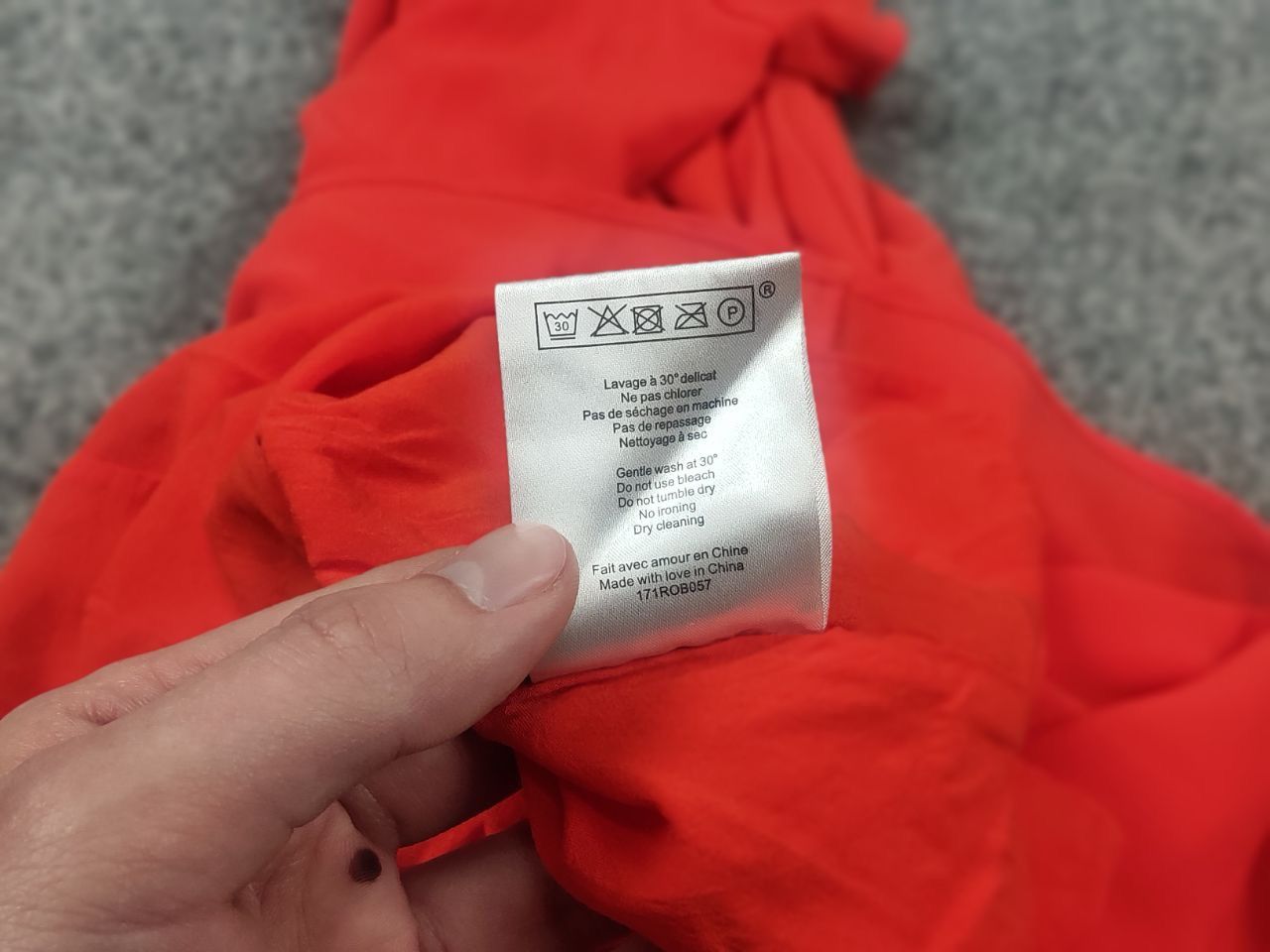 Sezane Sezane Midi dress Red with a cutout back short-sleeved Size M / US 6-8 / IT 42-44 - 14 Thumbnail