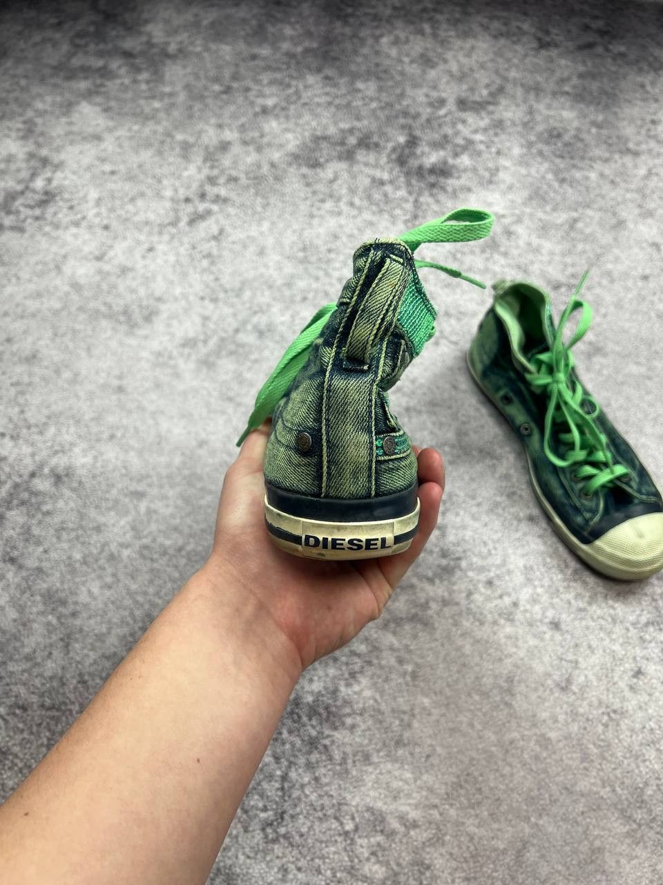 Diesel Vintage Diesel High Sneakers Avant Garde Opium Size US 5.5 / EU 38 - 5 Thumbnail